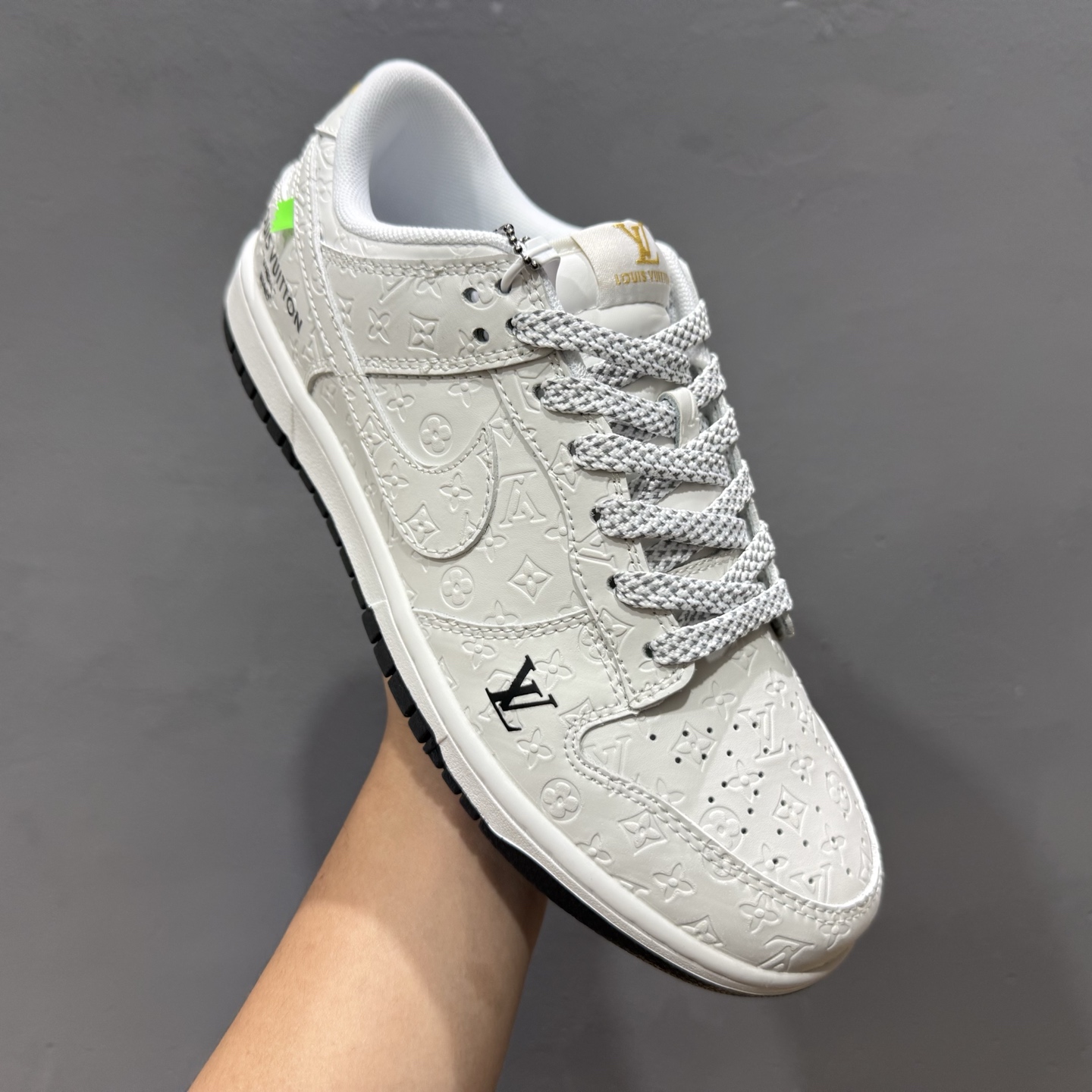 Louis Vuitton x Nike Dunk Low 黑白暗印花 XX3168-145