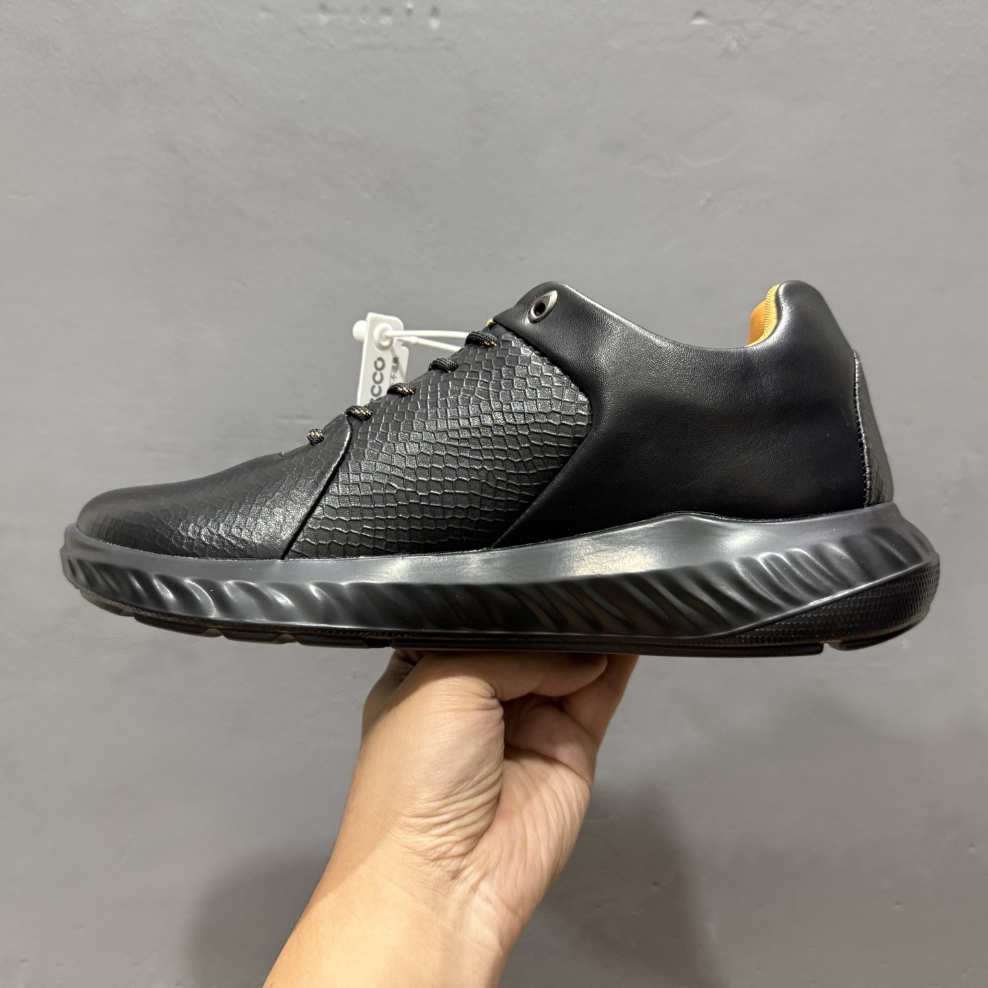 原装级别 ECCO爱步男士乐福鞋 套脚牛皮皮鞋商务豆豆鞋都市伦敦系列
