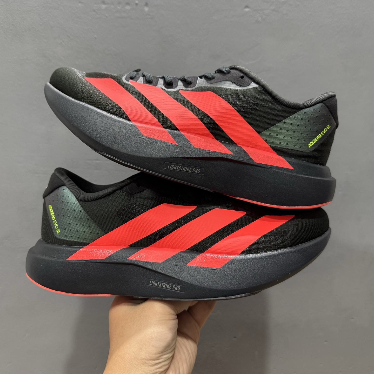 Adidas Adizero Evo SL M 阿迪超轻透气缓震跑鞋 JR3414