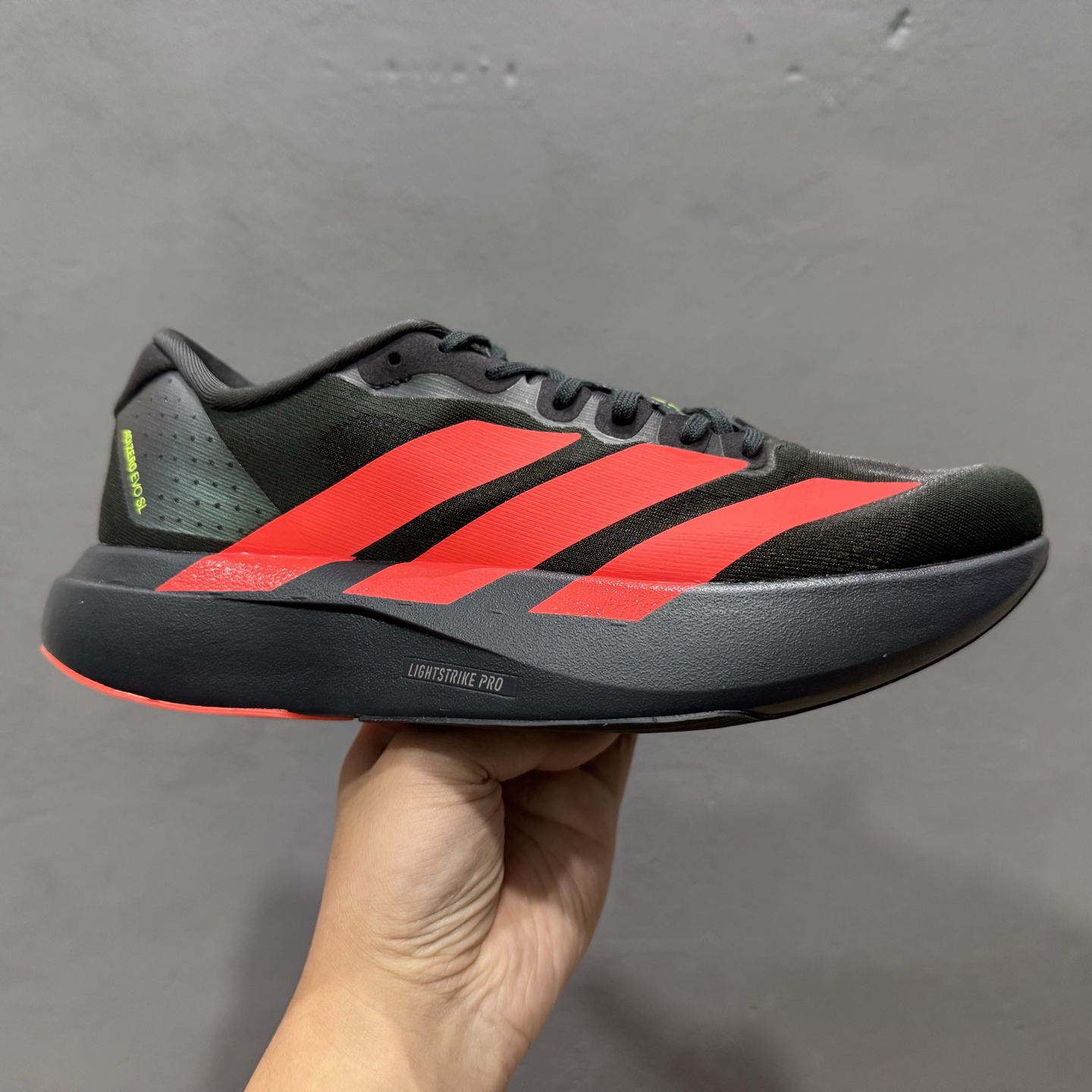 Adidas Adizero Evo SL M 阿迪超轻透气缓震跑鞋 JR3414