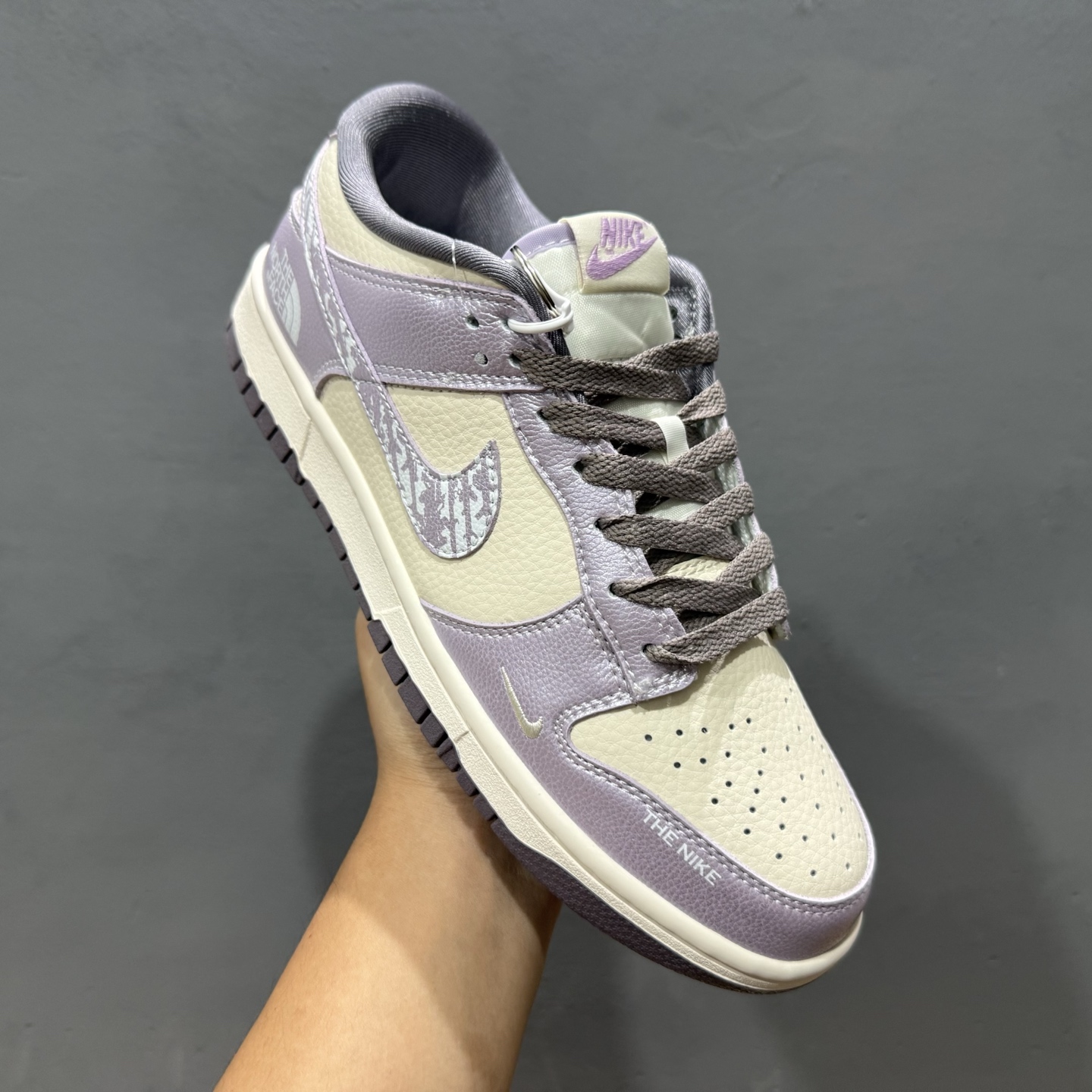 Nike SB Dunk Low 北面系列亮 面紫勾 周年高端定制 低帮休闲板鞋 KK1333-039