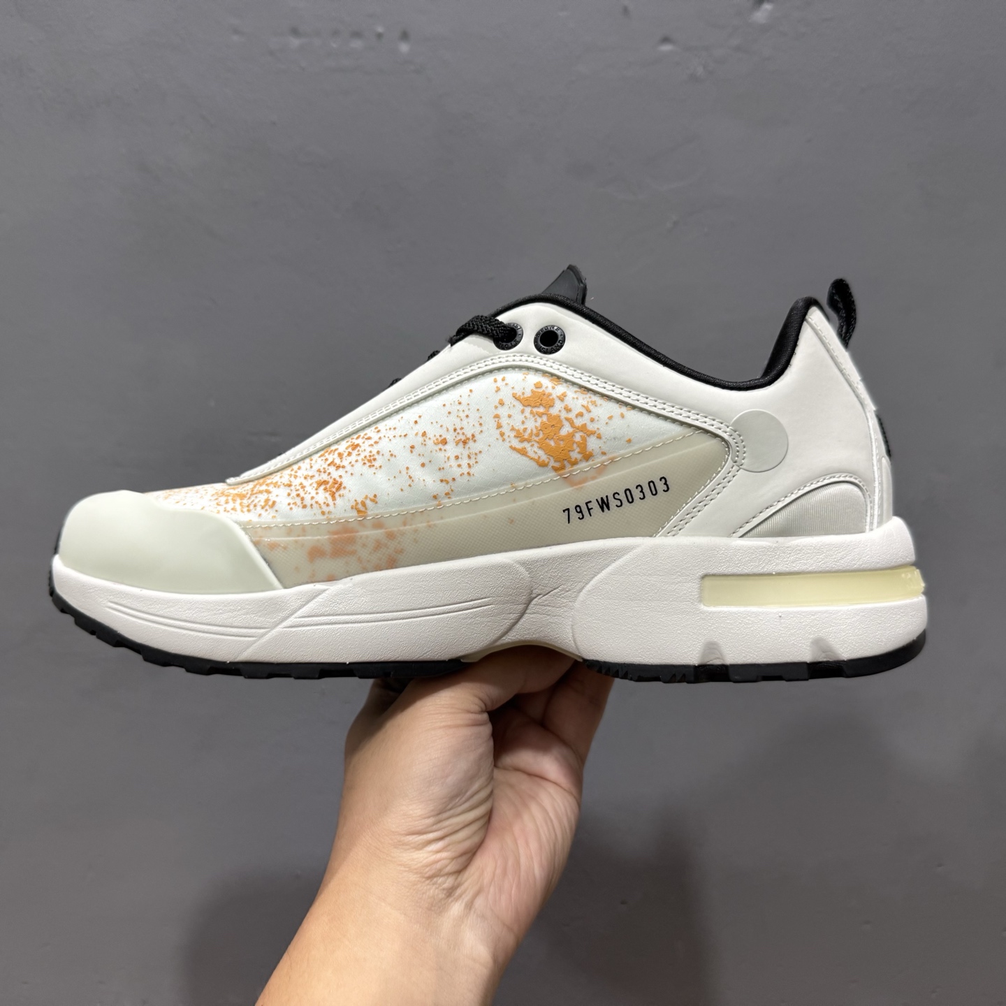 Stone Island Grime Panelled 石头岛黑褐色舒适时尚低帮生活休闲鞋