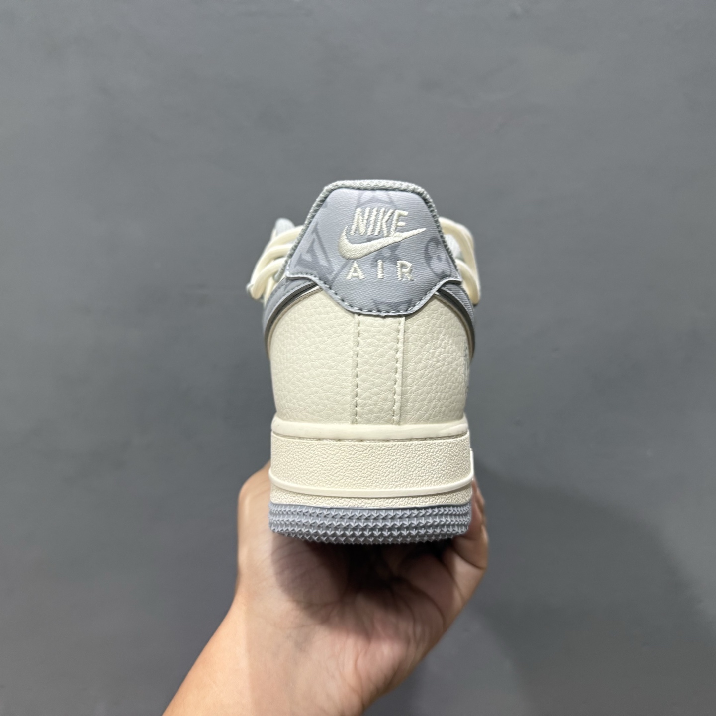 Nike Air Force 1'07 Low LV联名 灰印花抽绳 空军一号低帮休闲板鞋 DM6868-062