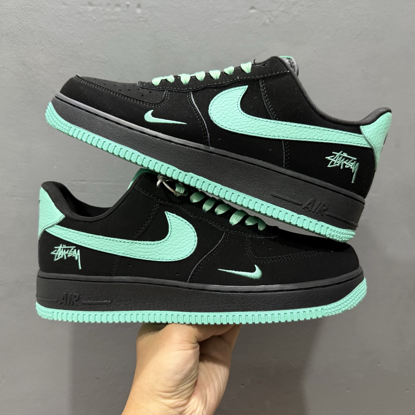 Nike Air Force 1'07 Low 斯图西联名 蒂芙尼 空军一号低帮休闲板鞋 DF0188-045