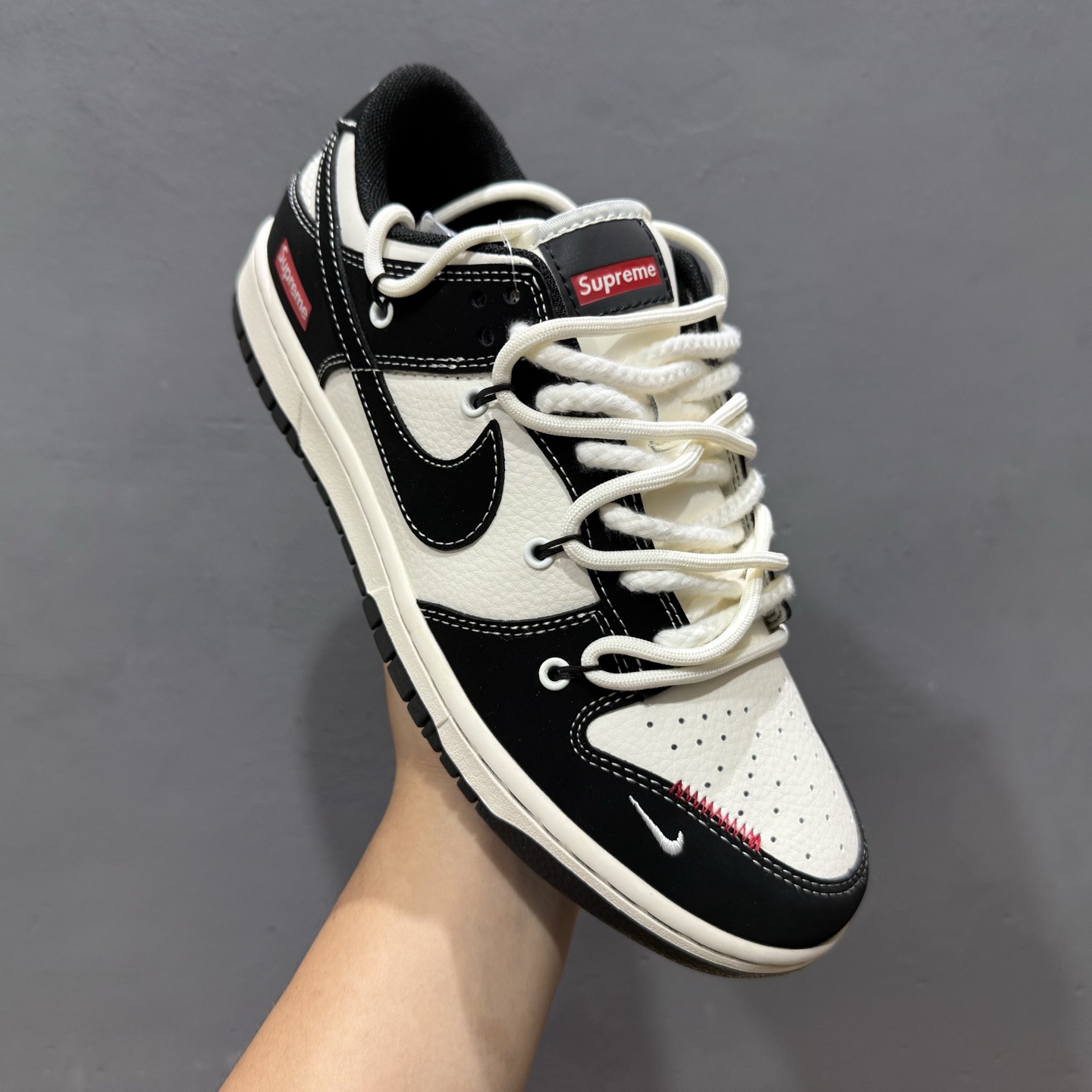 XC版 Nike SB Dunk Low 蛇年系列 黑鳞黑勾 周年高端定制 低帮休闲板鞋 YX5066-292