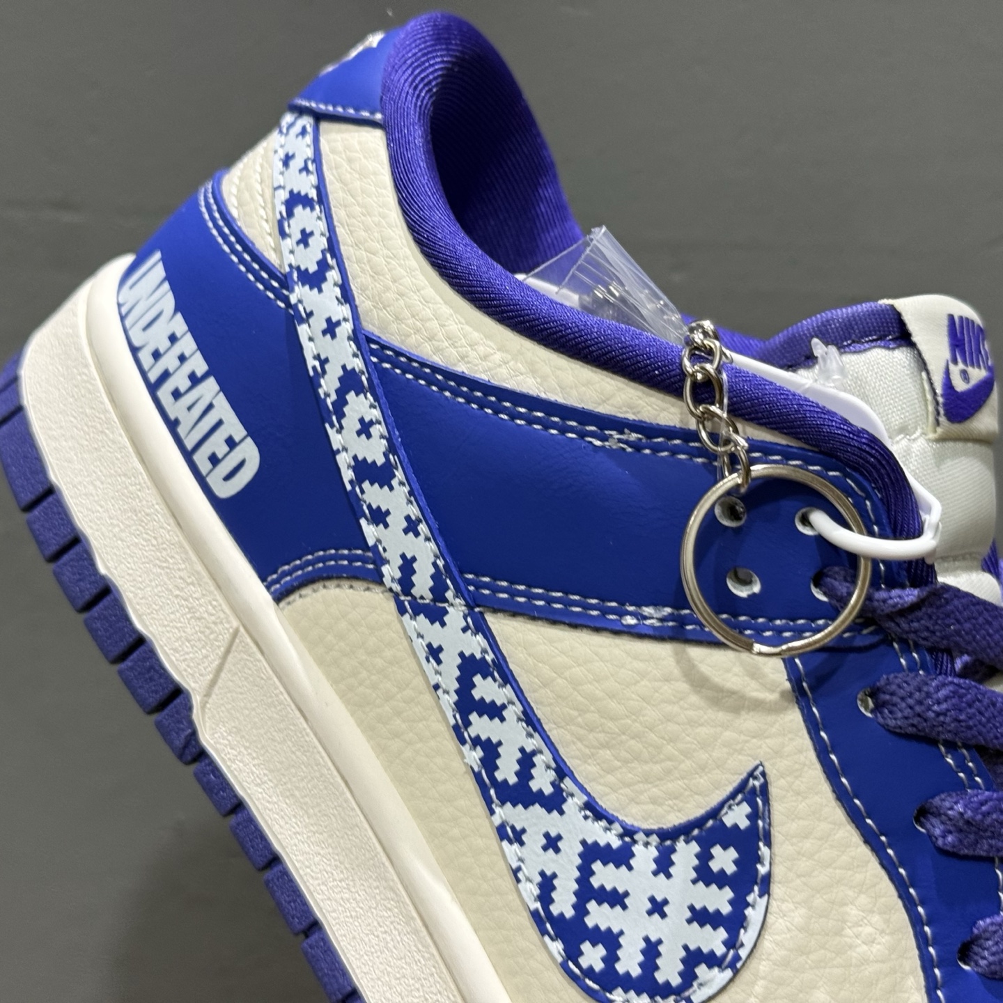 280 XC版 Nike SB Dunk Low UN系列 马赛克蓝勾 周年高端定制 低帮休闲板鞋 KK1333-045