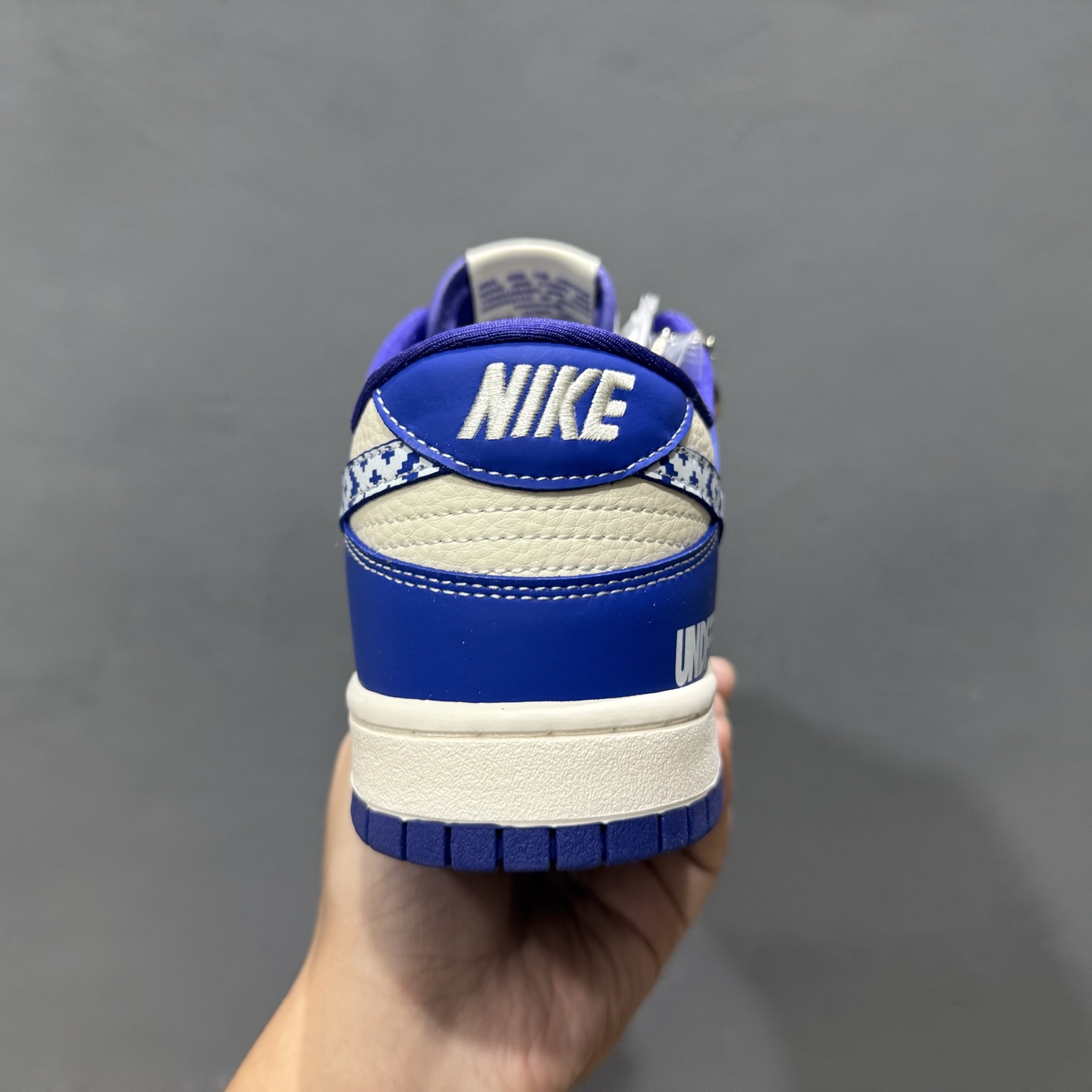 280 XC版 Nike SB Dunk Low UN系列 马赛克蓝勾 周年高端定制 低帮休闲板鞋 KK1333-045