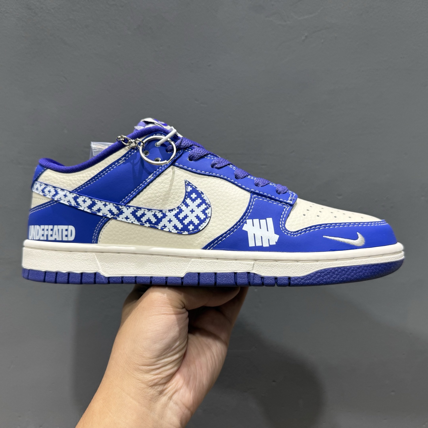 280 XC版 Nike SB Dunk Low UN系列 马赛克蓝勾 周年高端定制 低帮休闲板鞋 KK1333-045
