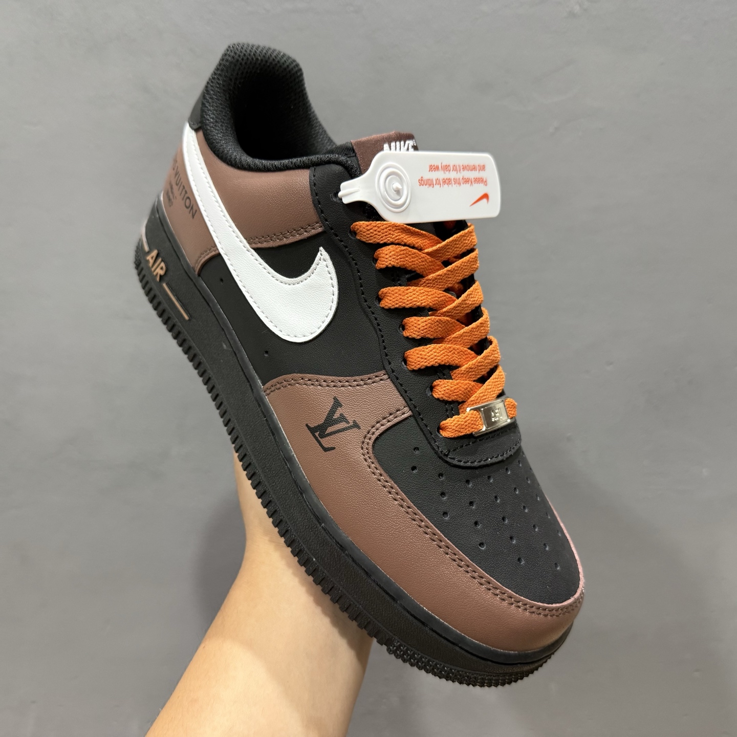 ￥260 Nike Air Force 1'07 Low LV联名 米棕暗格 空军一号低帮休闲板鞋 XS1958-552