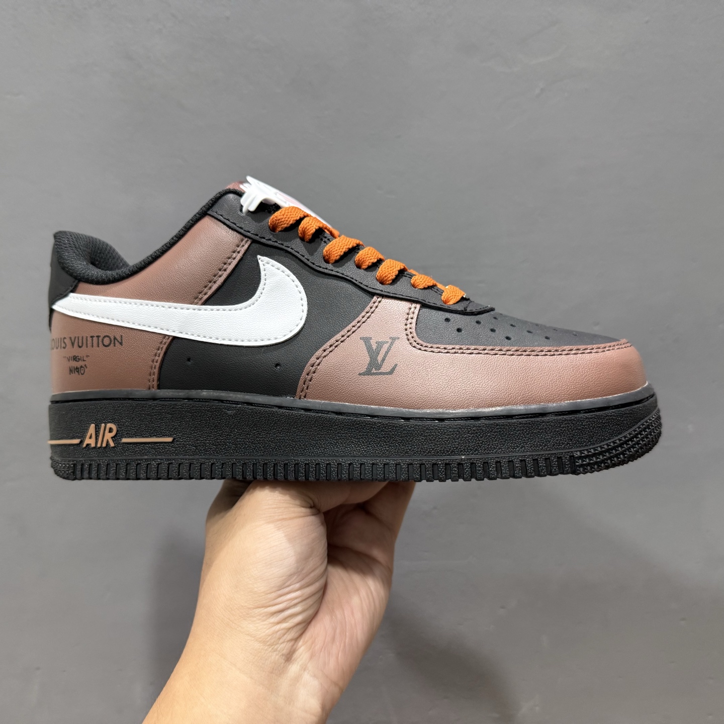 ￥260 Nike Air Force 1'07 Low LV联名 米棕暗格 空军一号低帮休闲板鞋 XS1958-552