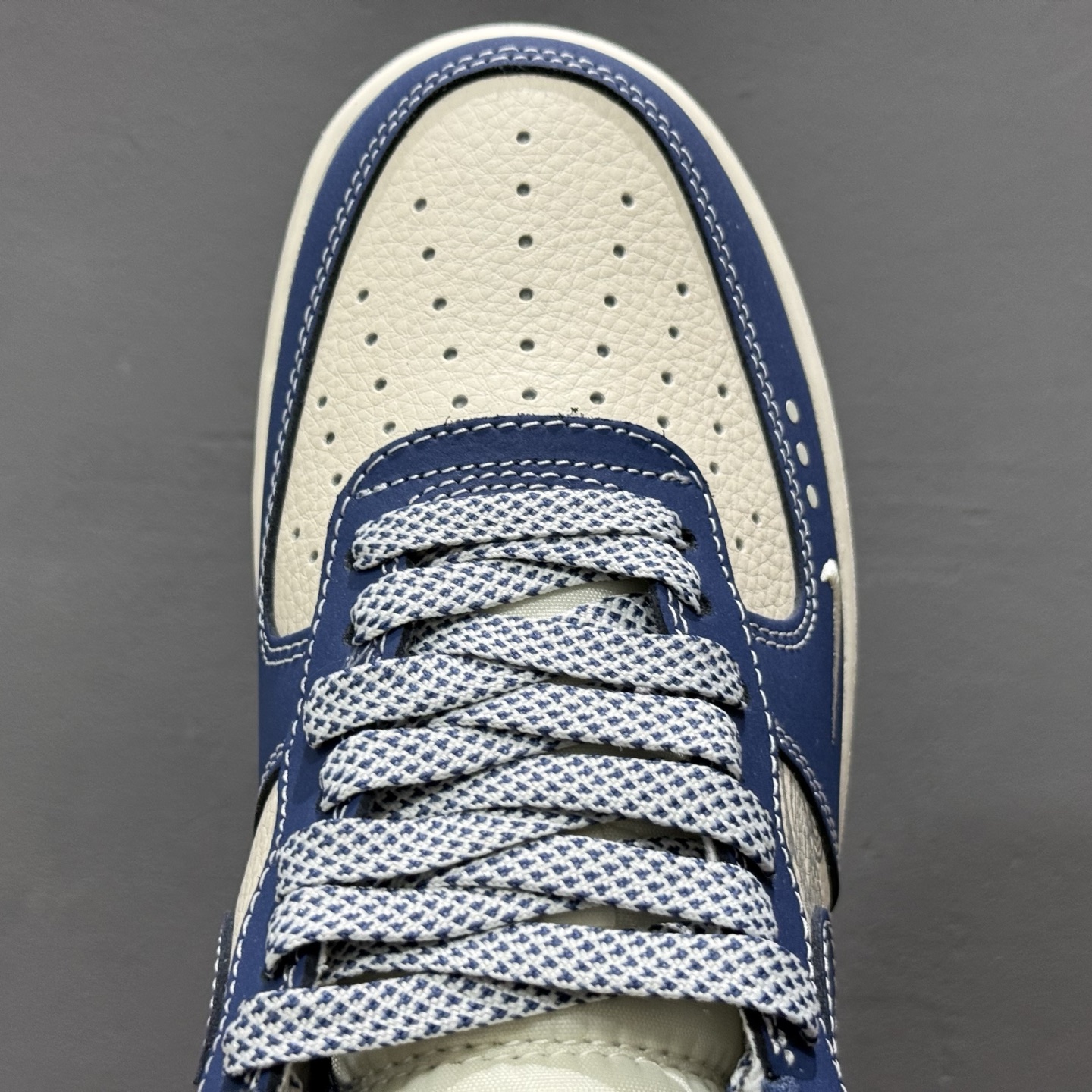 Nike Air Force 1'07 Low FOG联名 米蓝波纹 空军一号低帮休闲板鞋 KK1988-079