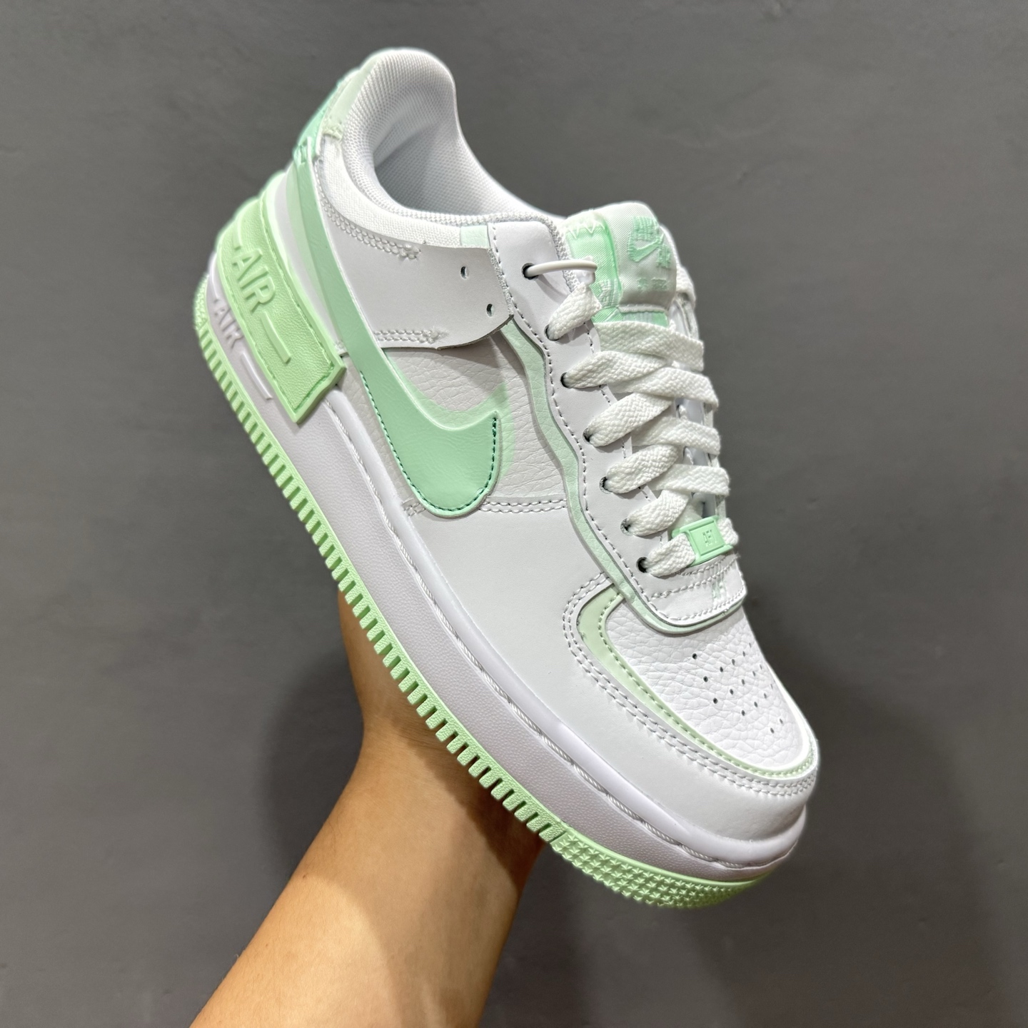 Nk Air Force 1 Shadow 空军一号轻量增高低帮百搭板鞋 FZ3773-100