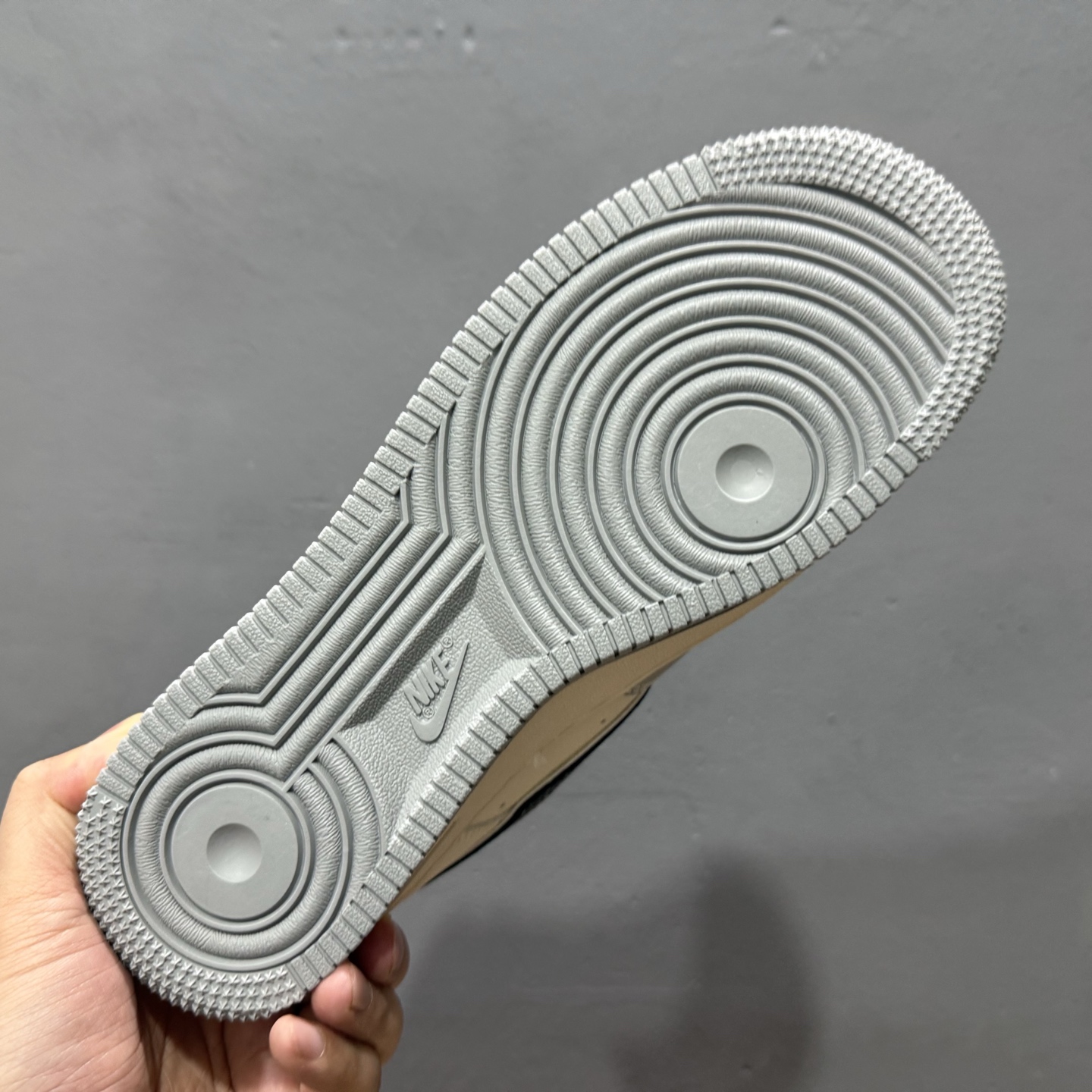 独家实拍Nike Air Force 1‘07 Low 古驰联名 灰蓝勾 空军一号低帮休闲板鞋 XS1958-543