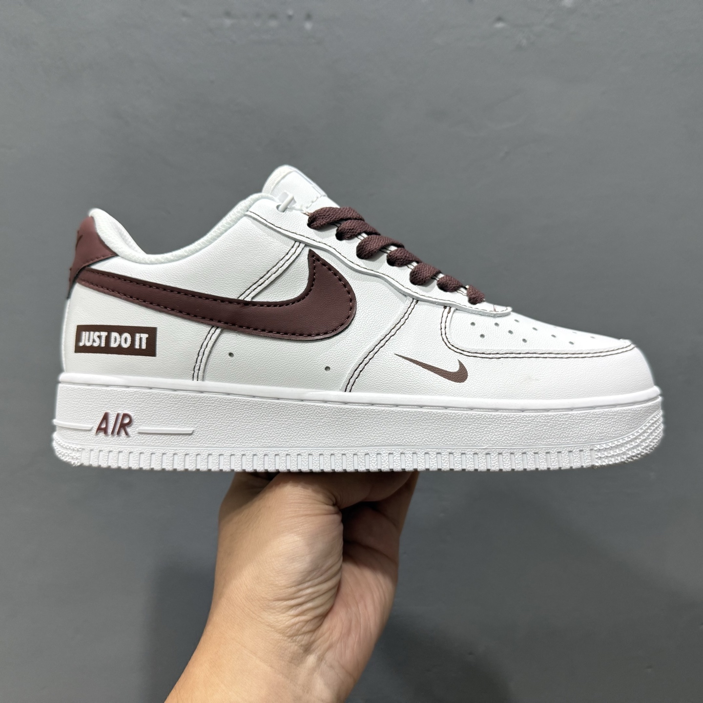 独家实拍Nike Air Force 1‘07 Low Just联名 空军一号低帮休闲板鞋 CW2288-027