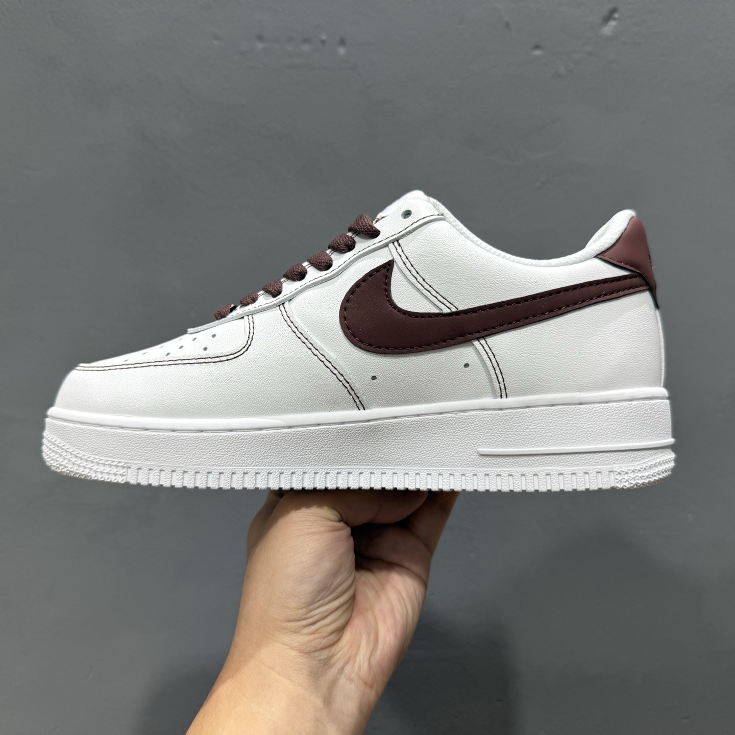 独家实拍Nike Air Force 1‘07 Low Just联名 空军一号低帮休闲板鞋 CW2288-027