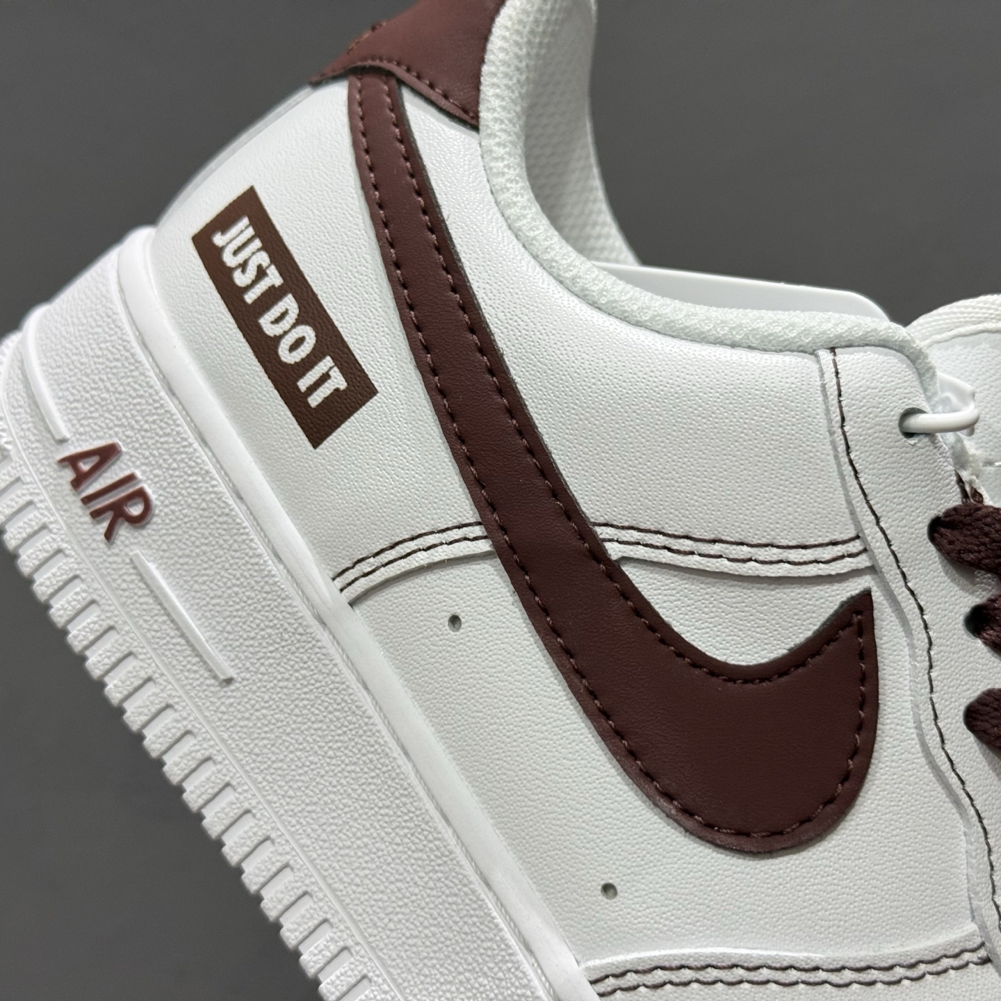 独家实拍Nike Air Force 1‘07 Low Just联名 空军一号低帮休闲板鞋 CW2288-027