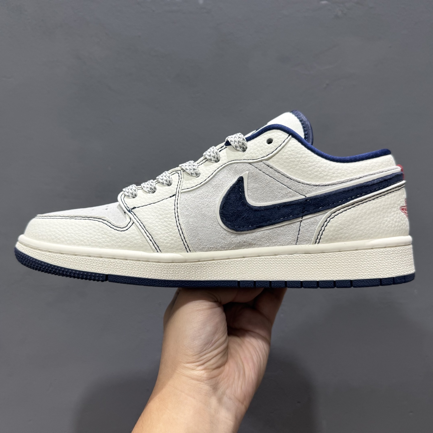Air Jordan 1 Low AJ1 乔1 蛇年限定 蓝勾织布 高端定制 低帮复古篮球鞋 YX5066-316