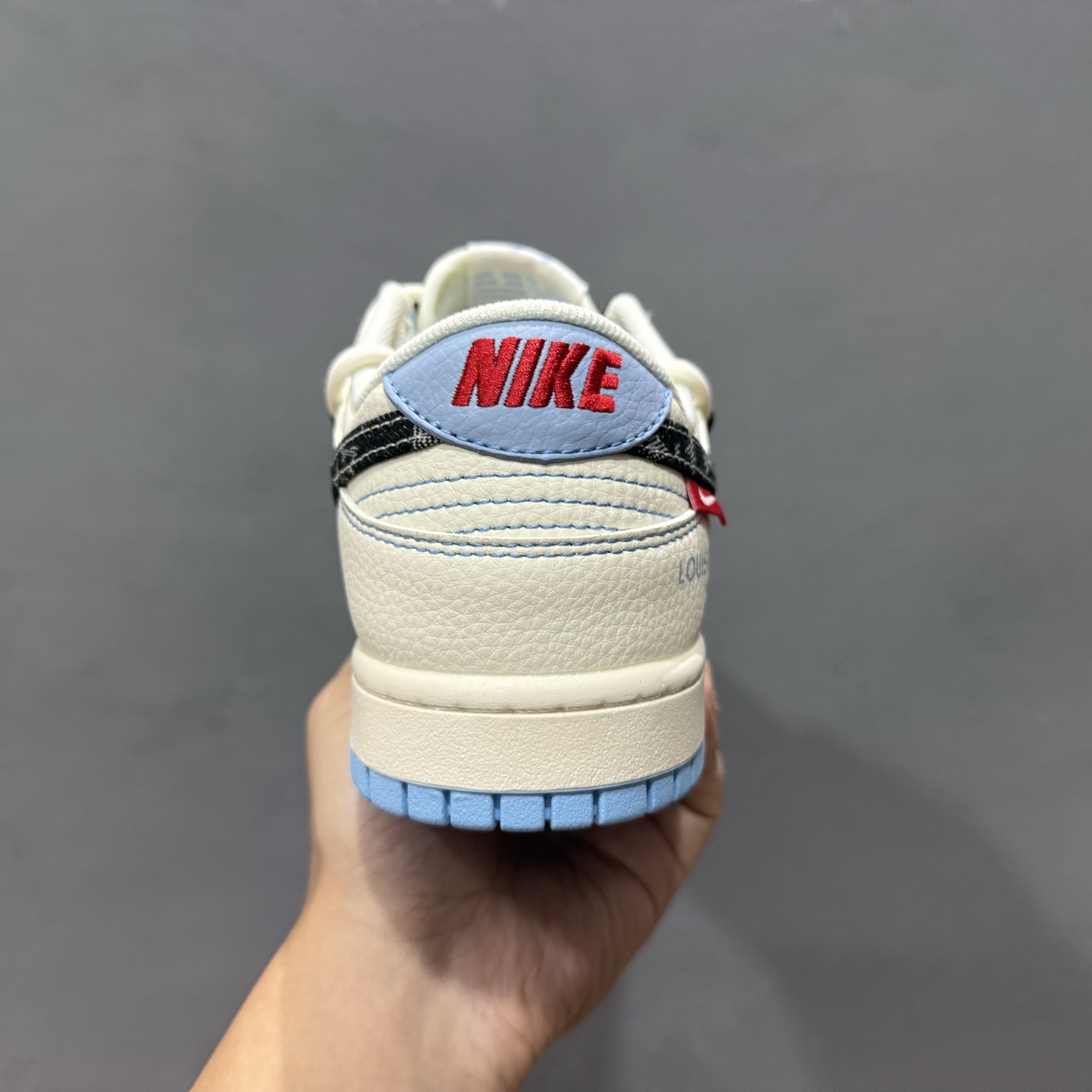 Nike SB Dunk Low Sup系列 绑带米兰灰勾 周年高端定制 低帮休闲板鞋 FC1688-219