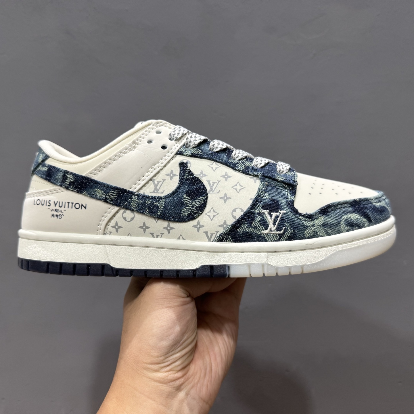 Nike SB Dunk Low LV联名 深蓝牛仔 低帮休闲板鞋 CH8311-288