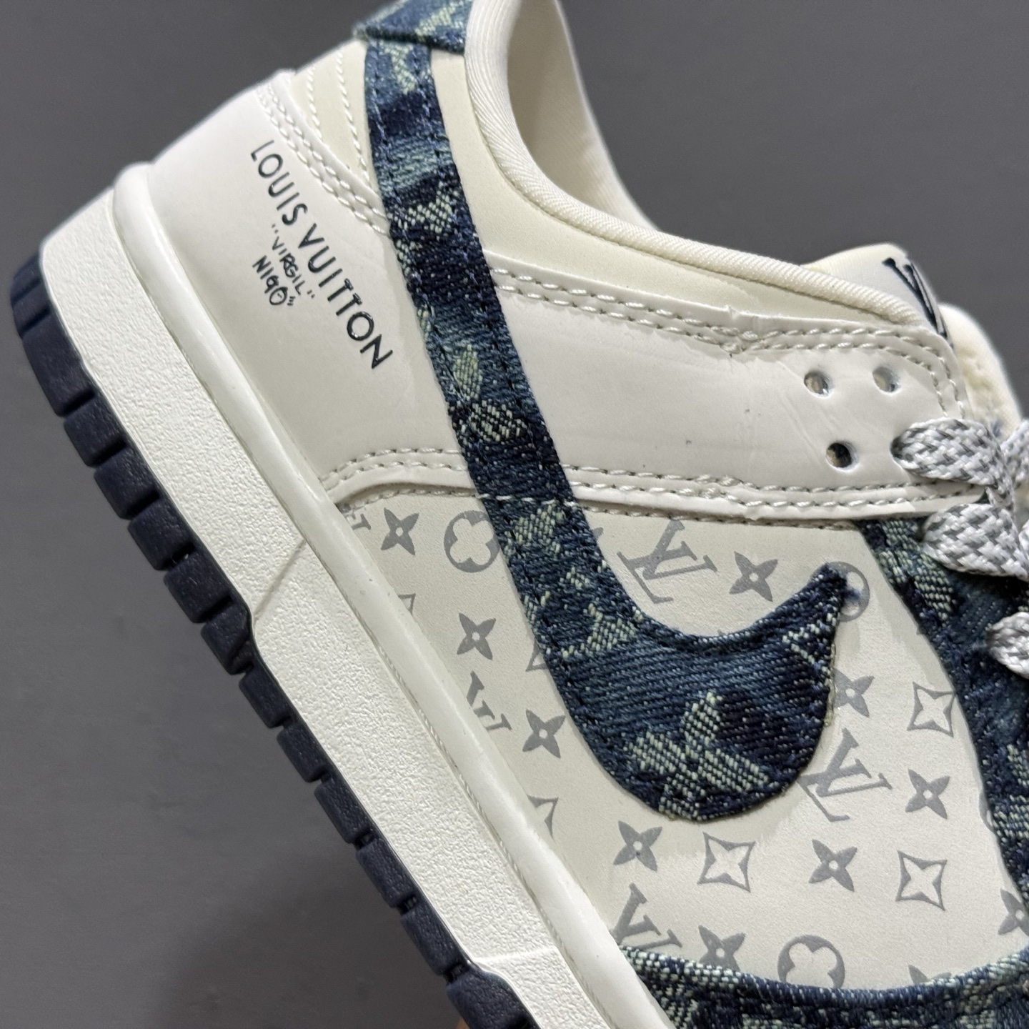 Nike SB Dunk Low LV联名 深蓝牛仔 低帮休闲板鞋 CH8311-288