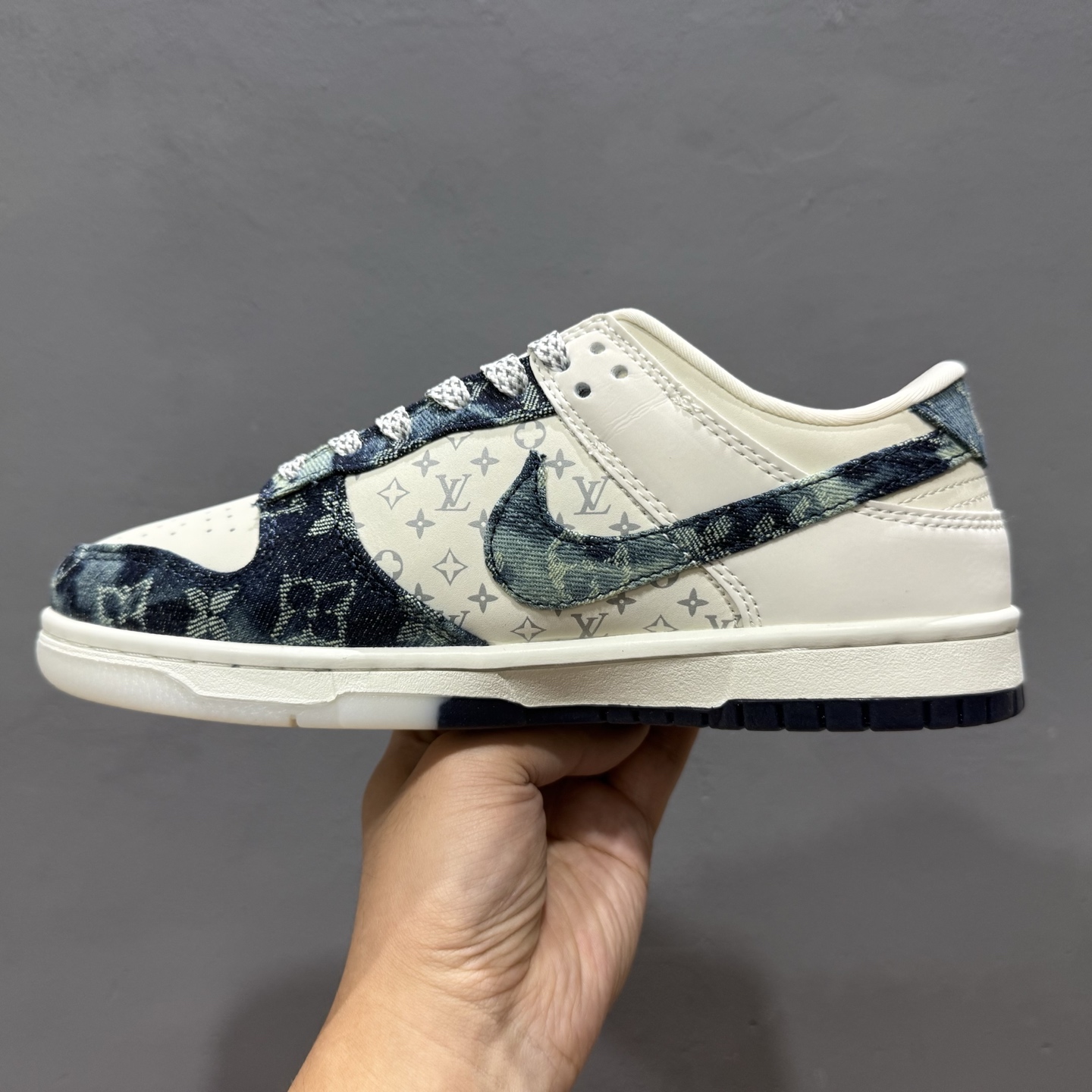 Nike SB Dunk Low LV联名 深蓝牛仔 低帮休闲板鞋 CH8311-288