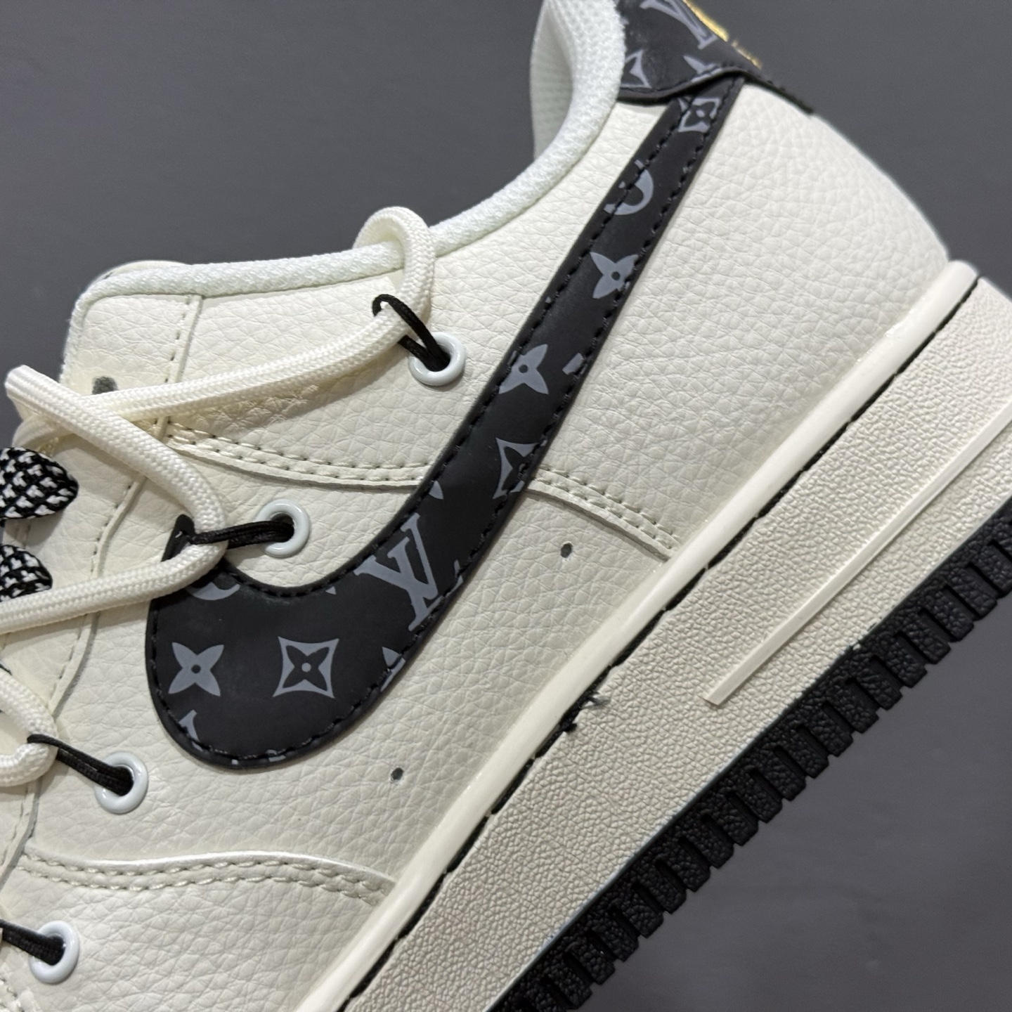 Nike Air Force 1'07 Low LV联名 蓝勾抽绳 空军一号低帮休闲板鞋 DM6868-061