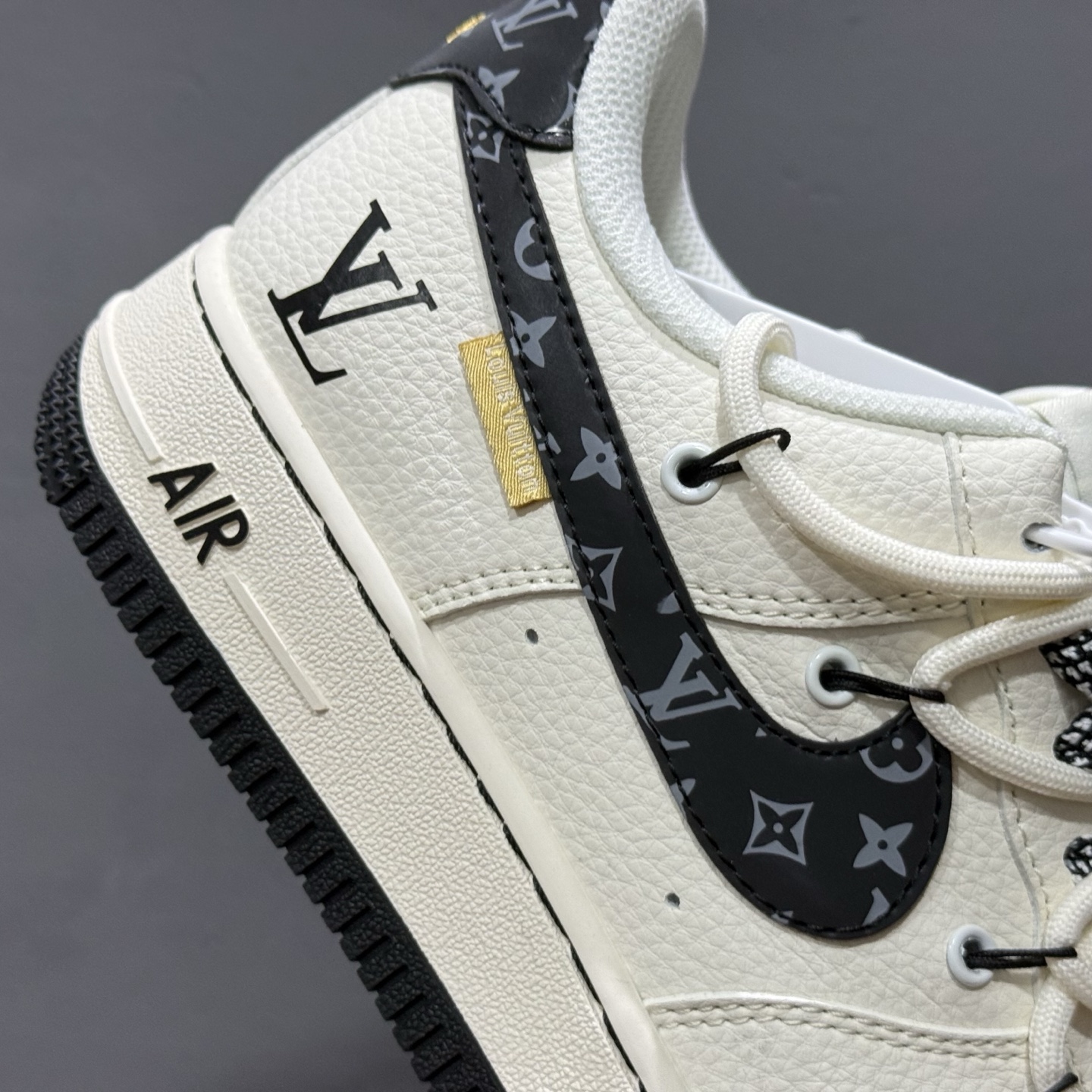 Nike Air Force 1'07 Low LV联名 蓝勾抽绳 空军一号低帮休闲板鞋 DM6868-061