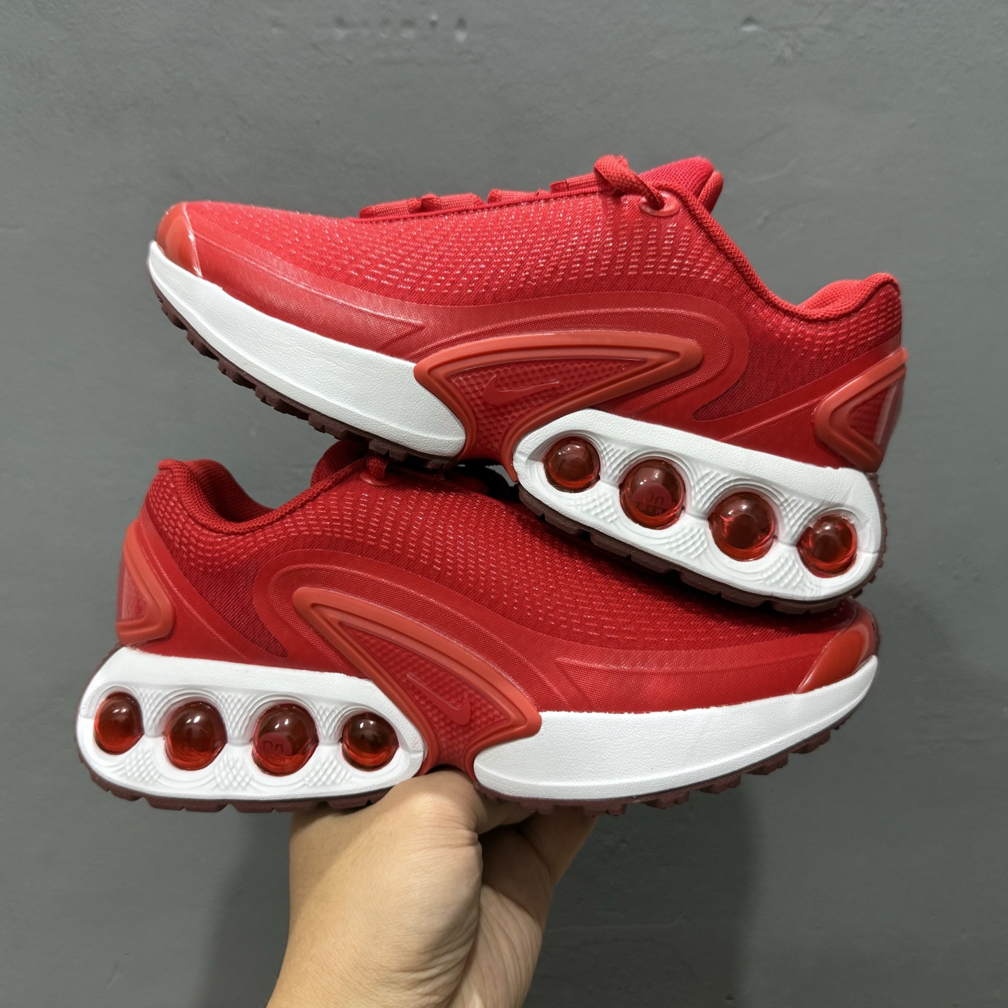 独家实拍NK Air Max Dn 气垫跑鞋 HM0747-600