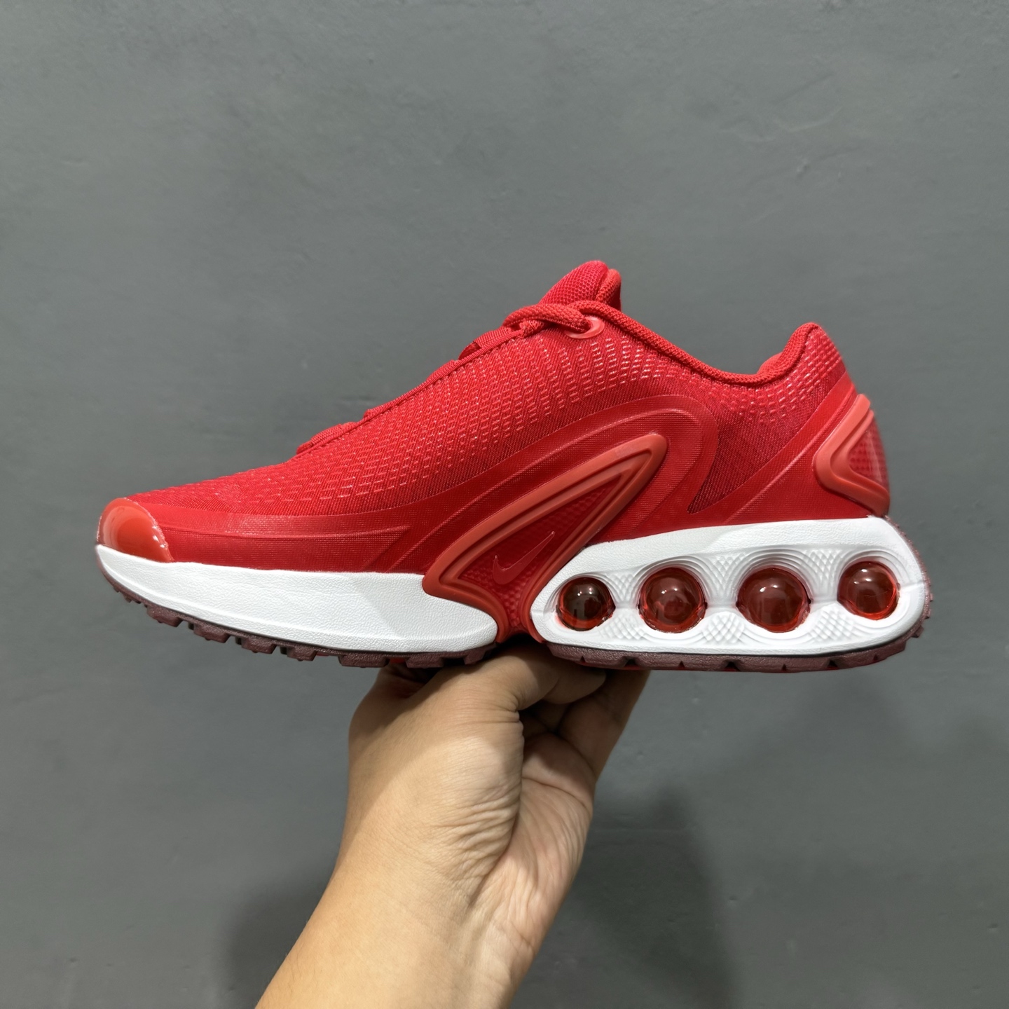 独家实拍NK Air Max Dn 气垫跑鞋 HM0747-600
