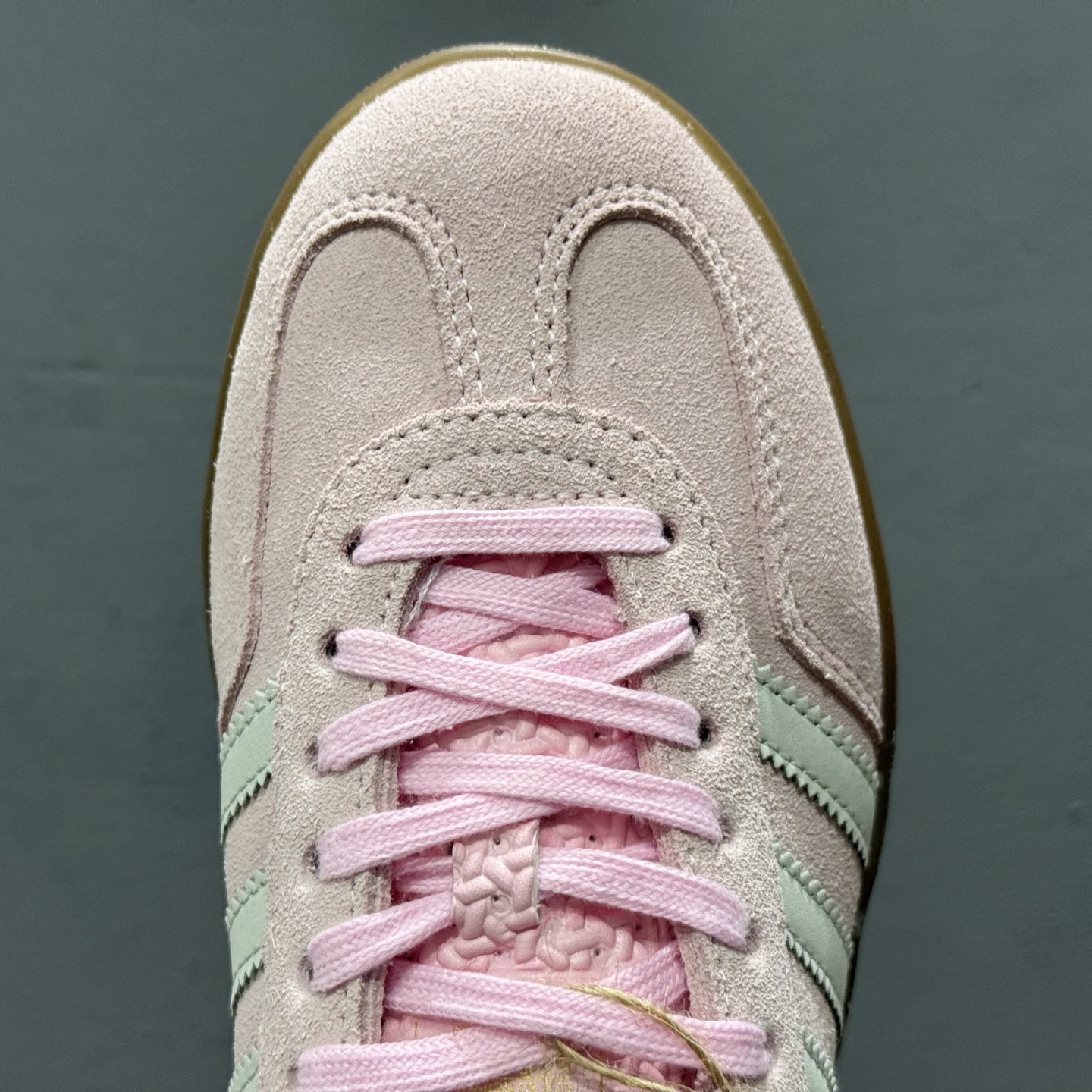 版纯原 Ad Originals Gazelle Indoor 三叶草厚底休闲防滑耐磨 低帮板鞋 JI2716