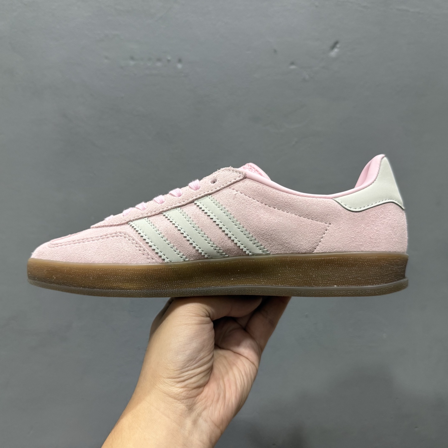 版纯原 Ad Originals Gazelle Indoor 三叶草厚底休闲防滑耐磨 低帮板鞋 JI2716