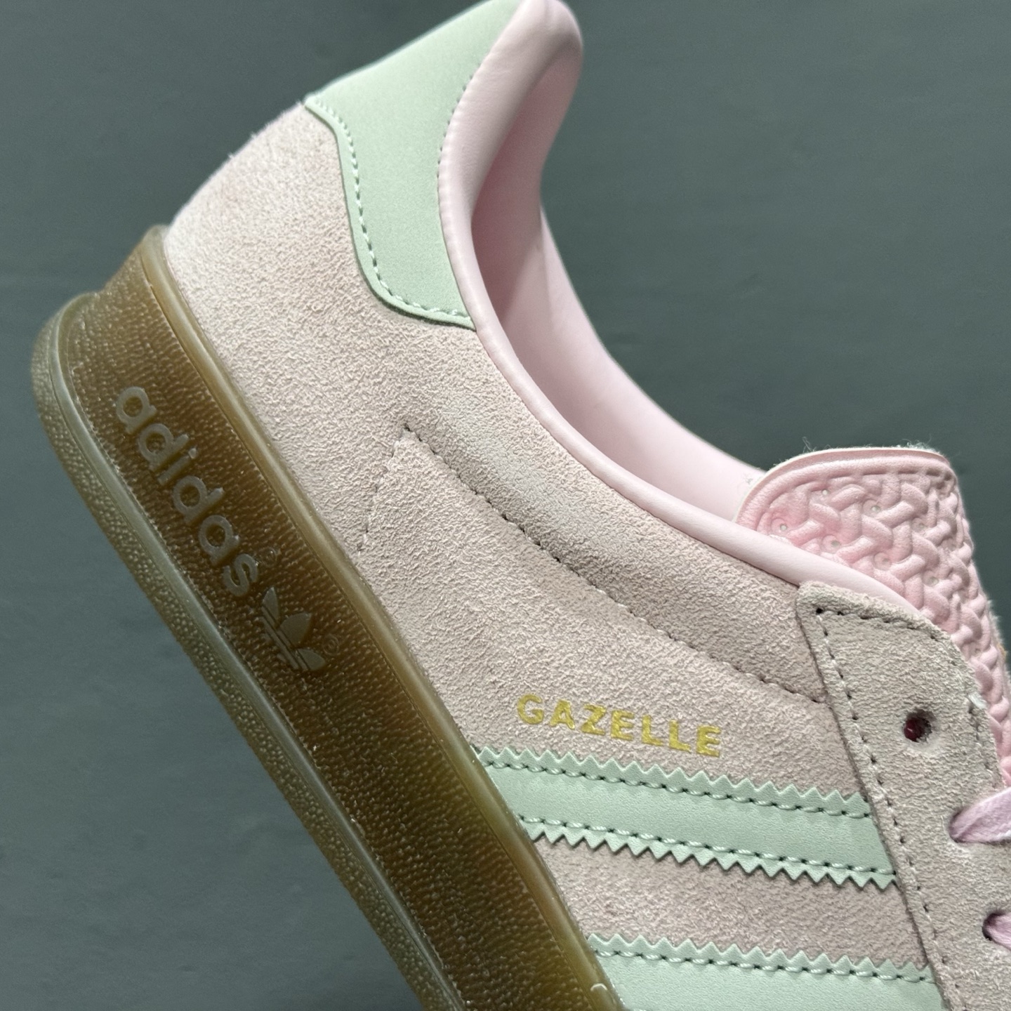 版纯原 Ad Originals Gazelle Indoor 三叶草厚底休闲防滑耐磨 低帮板鞋 JI2716