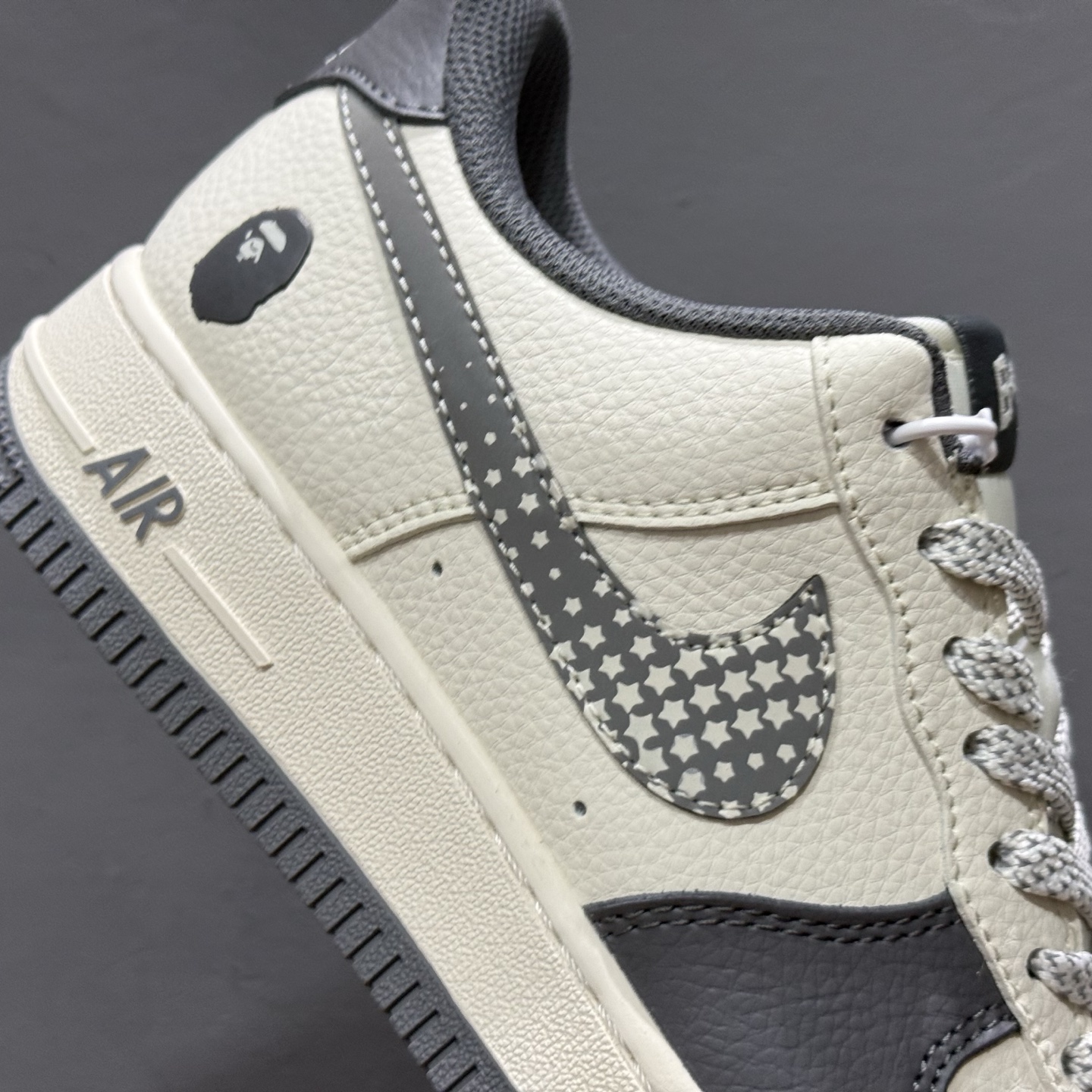 Nike Air Force 1'07 Low Bape联名 星星勾 空军一号低帮休闲板鞋 XS1958-570