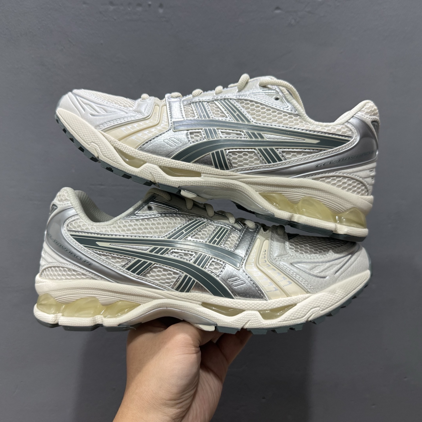 C版纯原 Asics Gel-Kayano 14 亚瑟士运动休闲透气专业跑鞋 1201A019-200