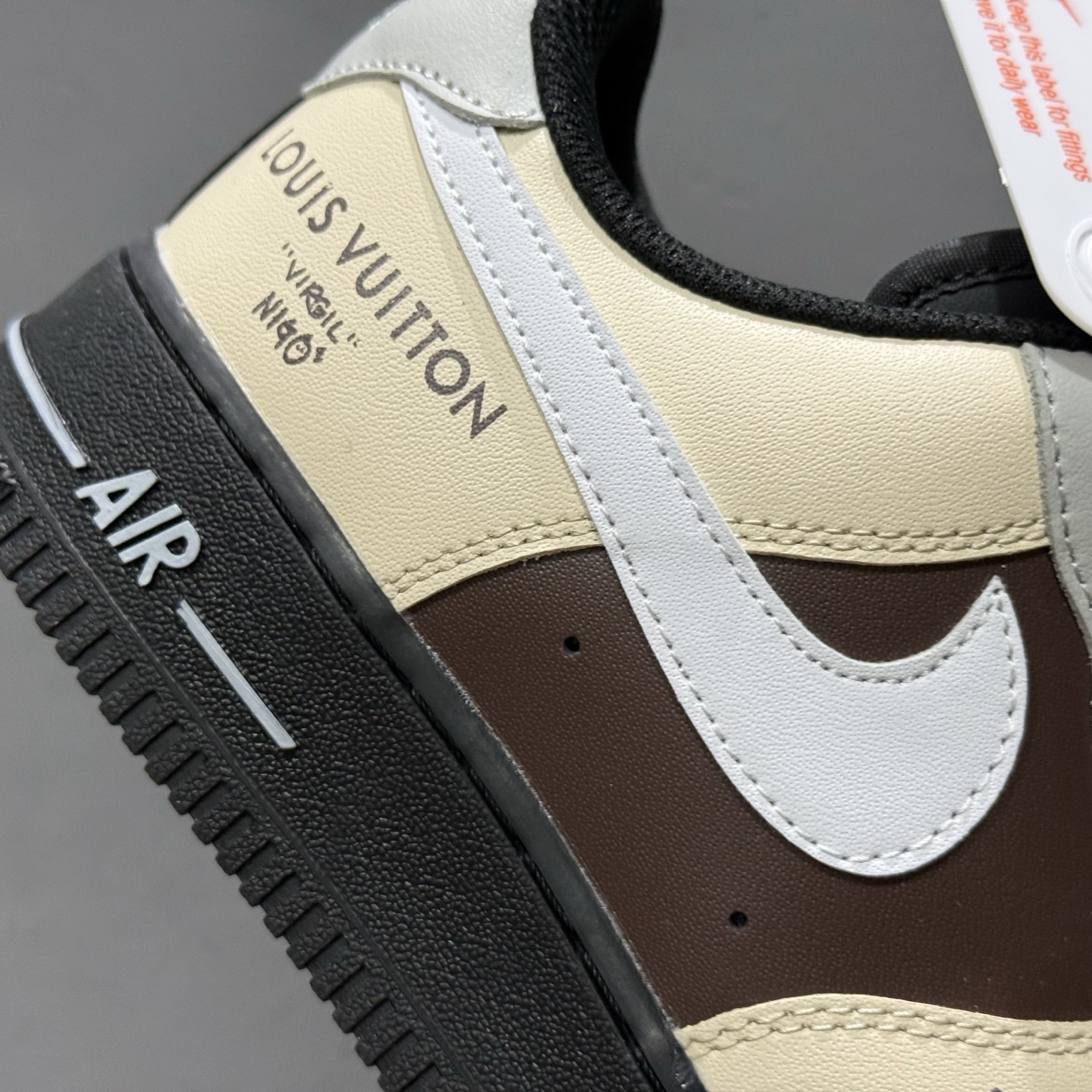 独家实拍Nike Air Force 1 Low LV联名 808788-625
