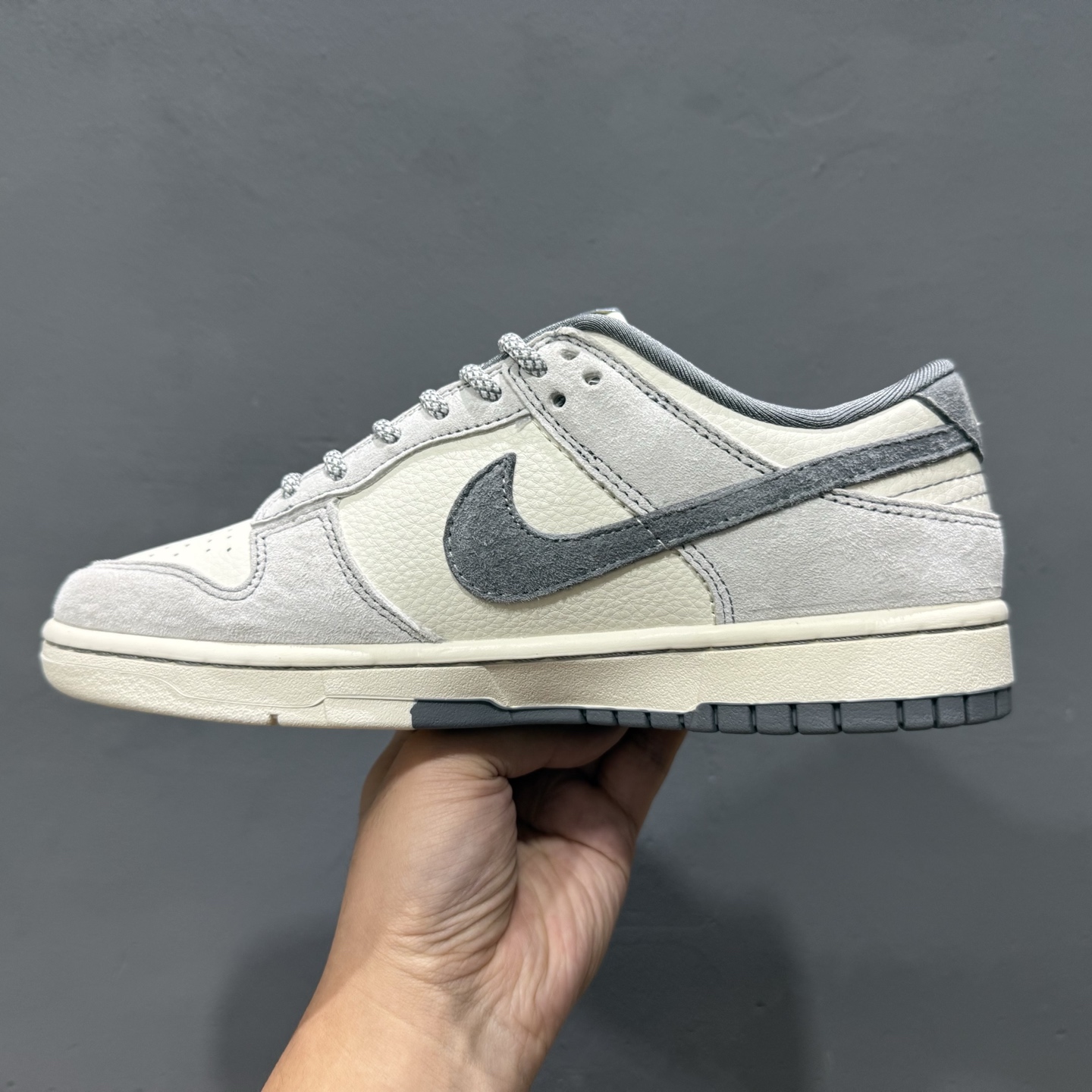 280 独家实拍Nike SB Dunk Low 斯图西系列 贴布灰勾 周年高端定制 低帮休闲板鞋 YX5066-296