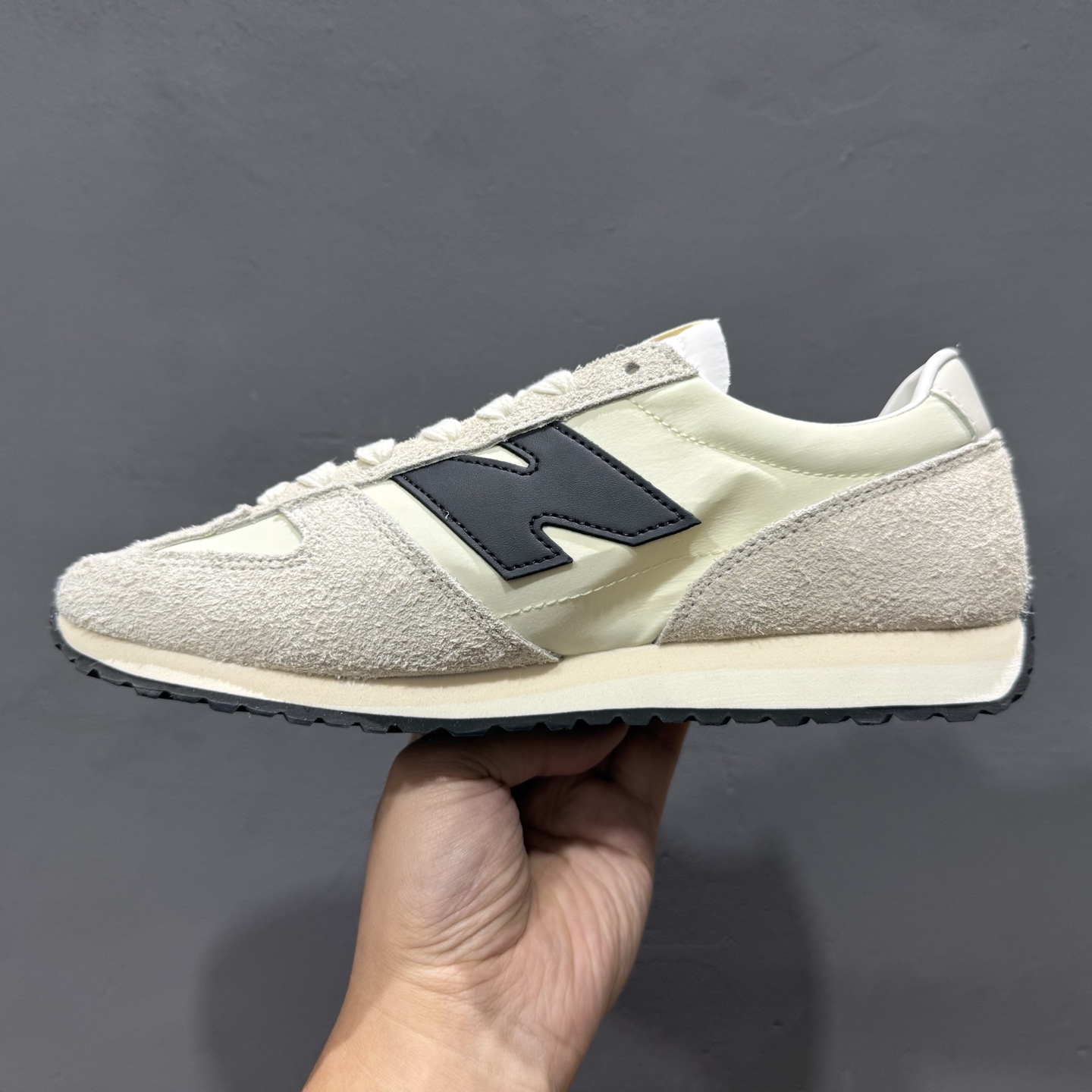 New Balance NB471系列织物牛剖层革生活休闲鞋 U471AM