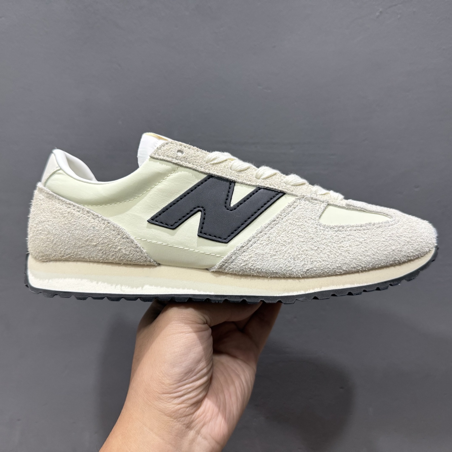 New Balance NB471系列织物牛剖层革生活休闲鞋 U471AM