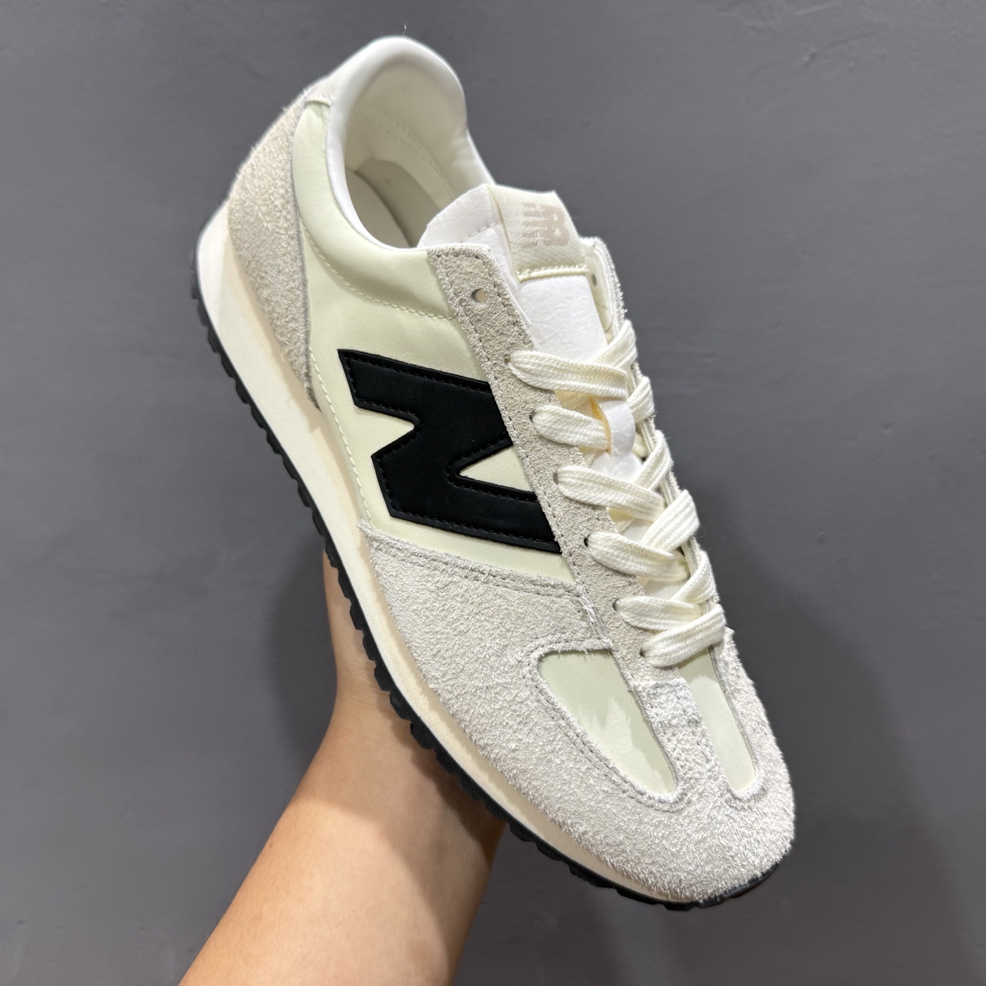 New Balance NB471系列织物牛剖层革生活休闲鞋 U471AM