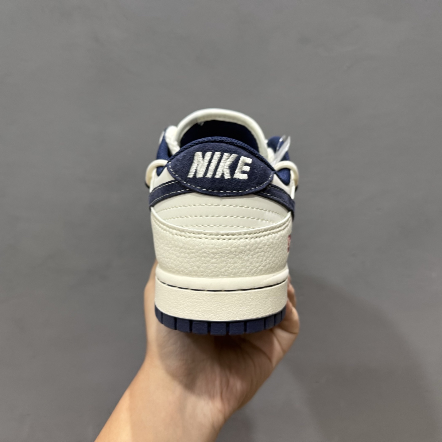 300 XC版 Nike SB Dunk Low Sup系列 绑带米白藏蓝勾 周年高端定制 低帮休闲板鞋 YX5066-279
