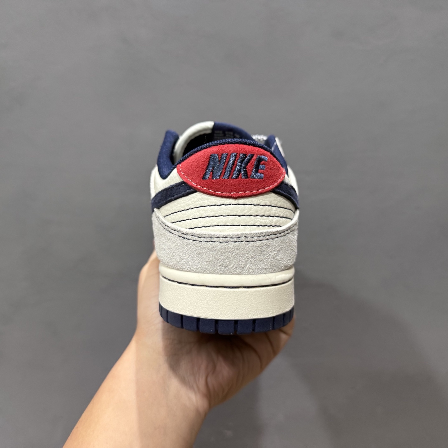 独家实拍Nike SB Dunk Low 斯图西系列 贴布藏蓝勾 周年高端定制 低帮休闲板鞋 YX5066-297