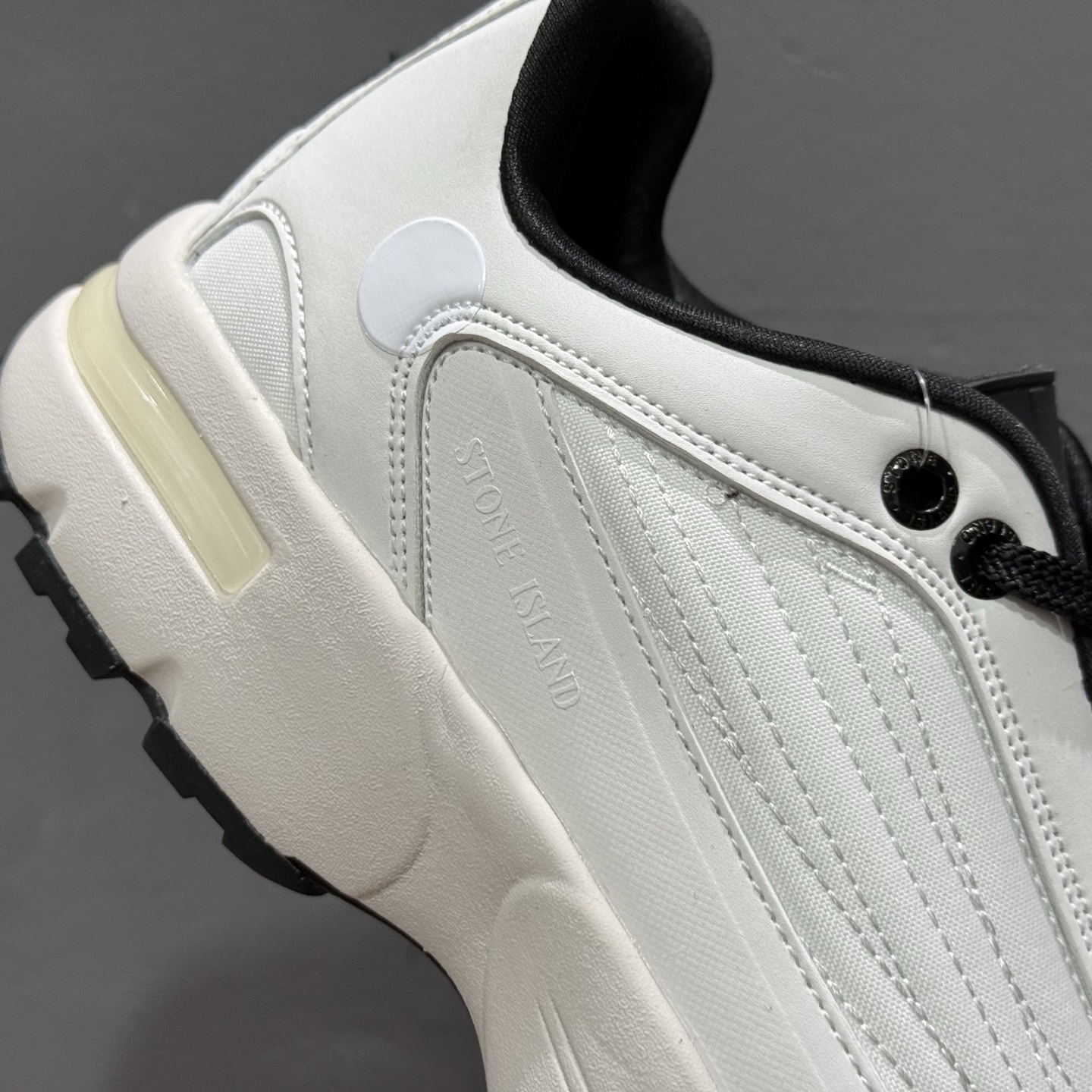 Stone Island Grime Panelled 石头岛舒适时尚低帮生活休闲鞋
