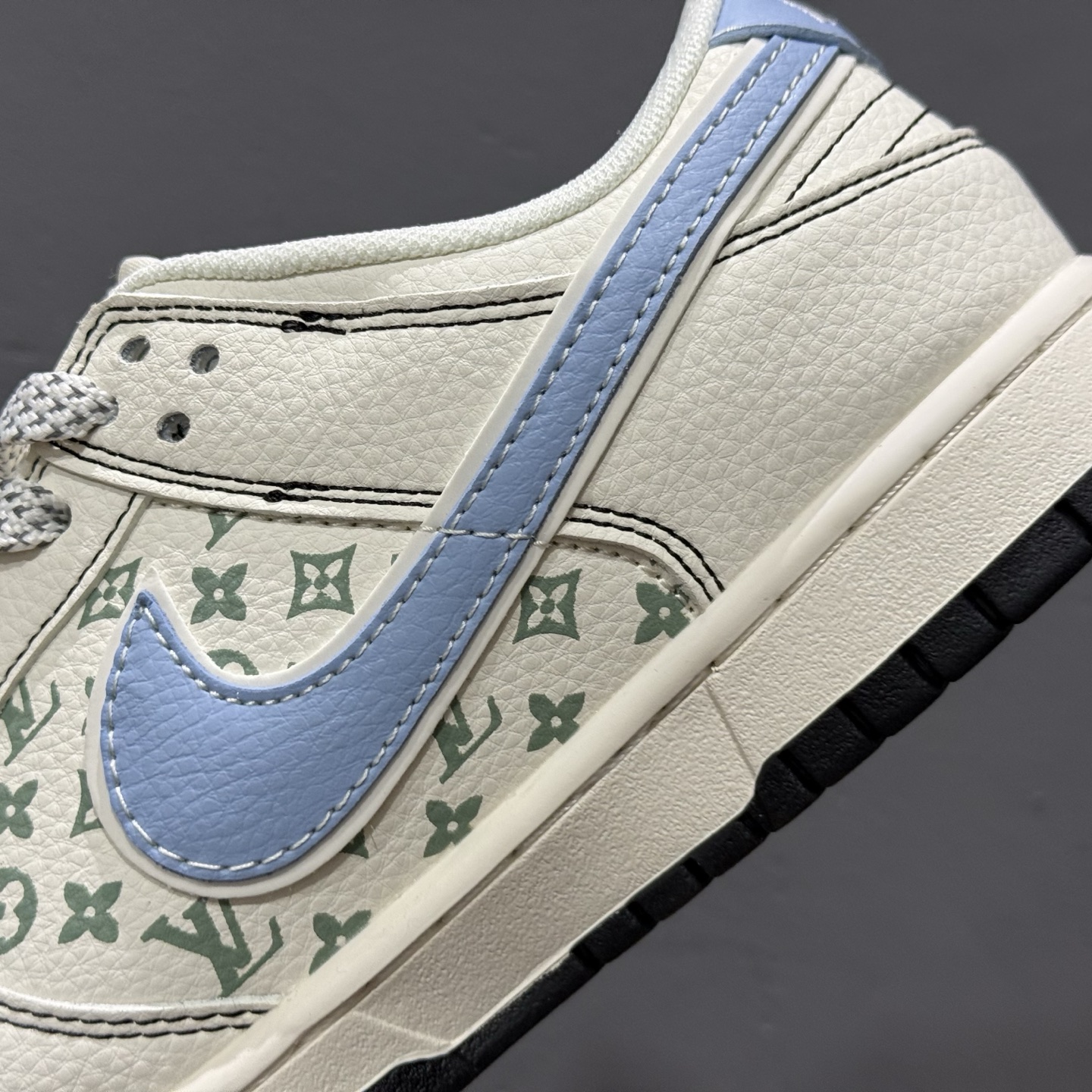 XC版 Nike SB Dunk Low x Louis Vuitton 白蓝 XX3168-143