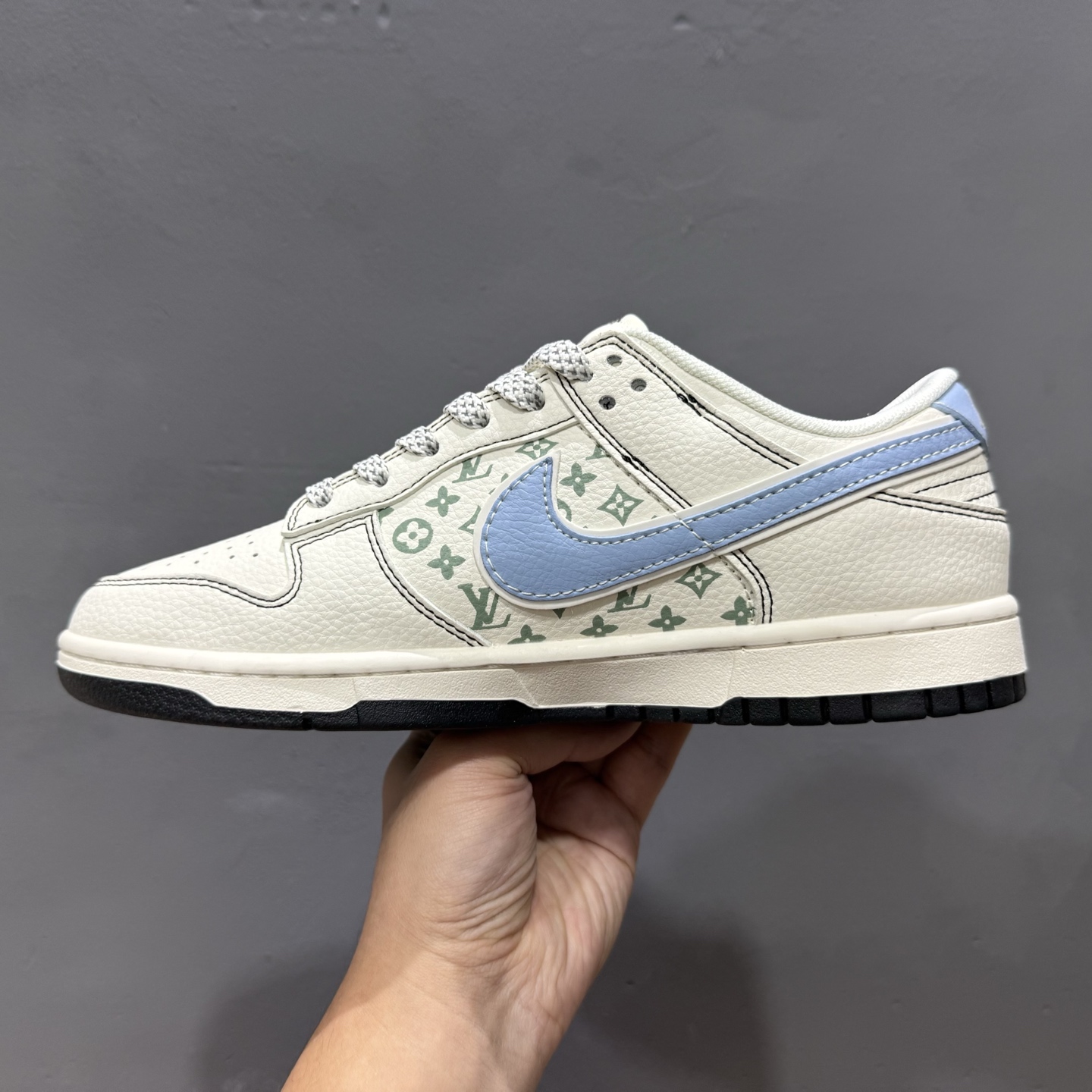 XC版 Nike SB Dunk Low x Louis Vuitton 白蓝 XX3168-143