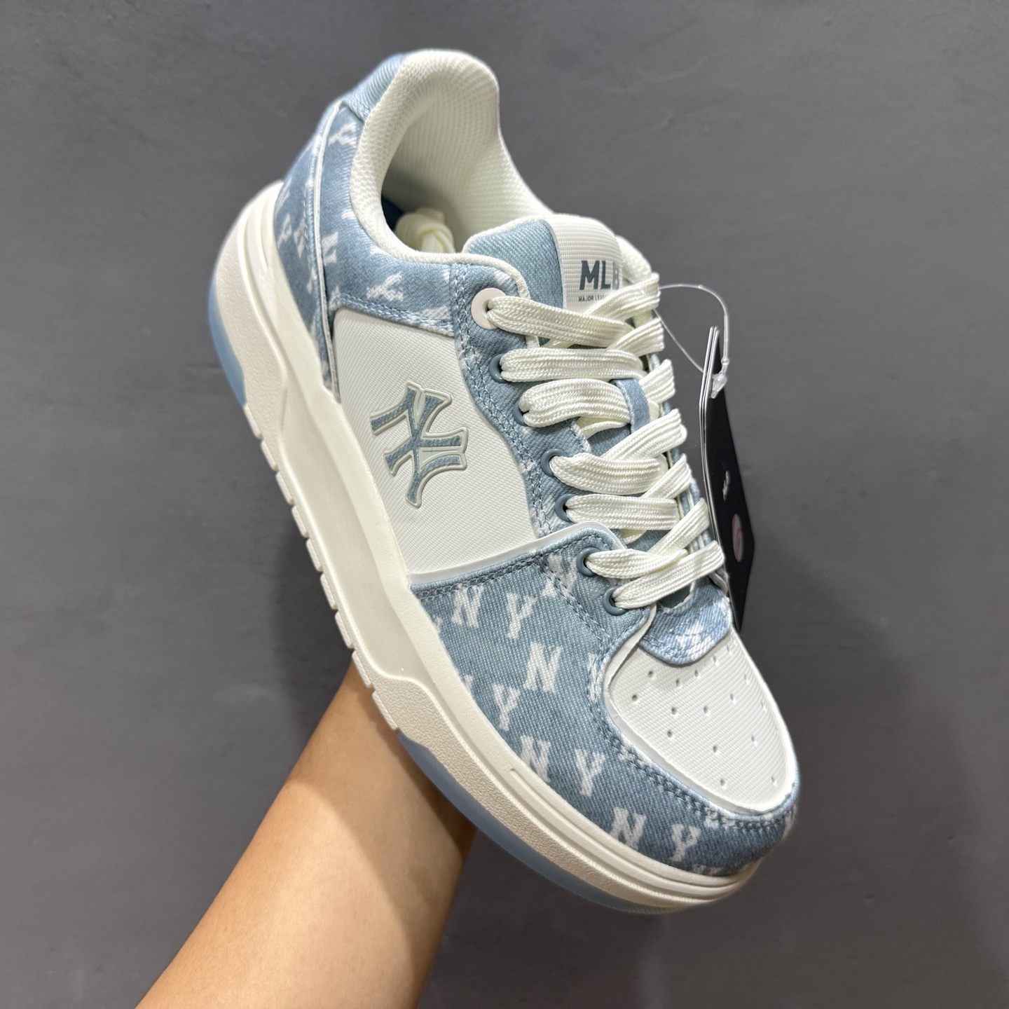 过验版 MLB 纽约洋基队 蓝色 3ASXS015N-50BLS