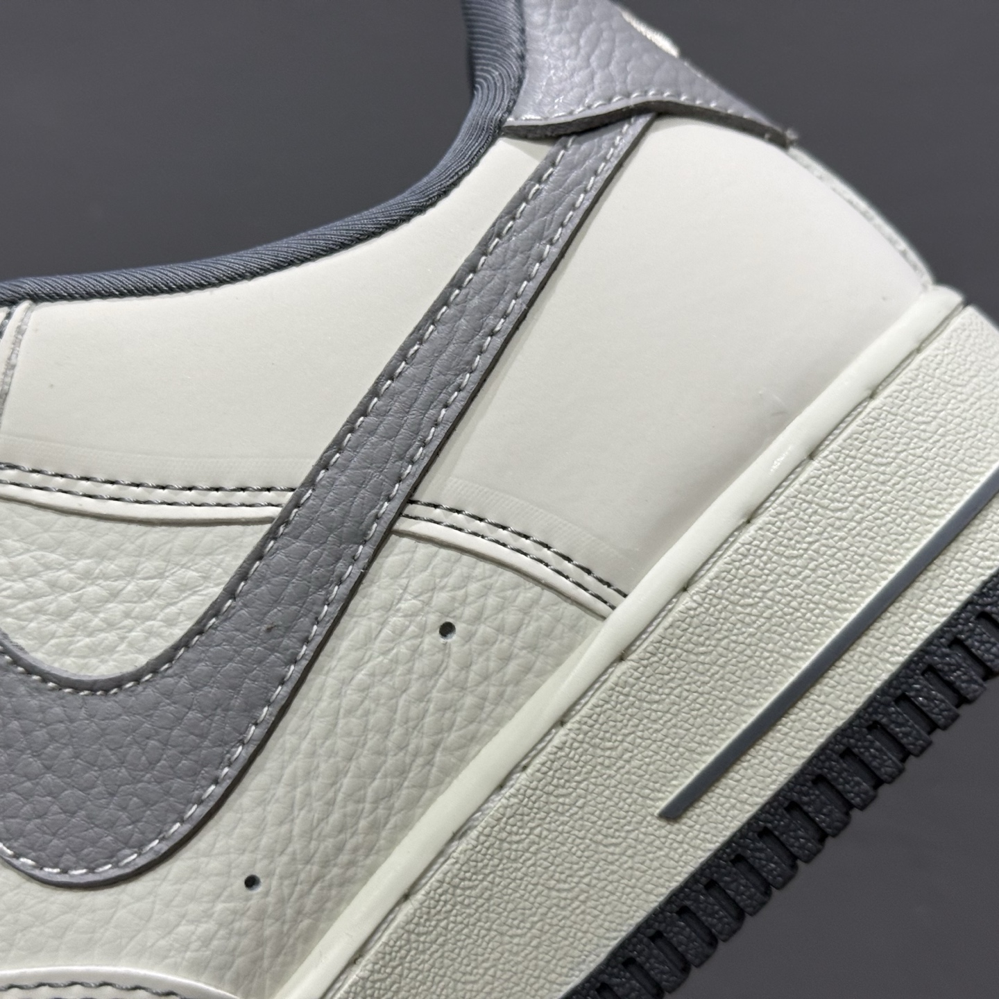 SC版 Nike Air Force 1 Low 07 白灰小钩 SC9207-534