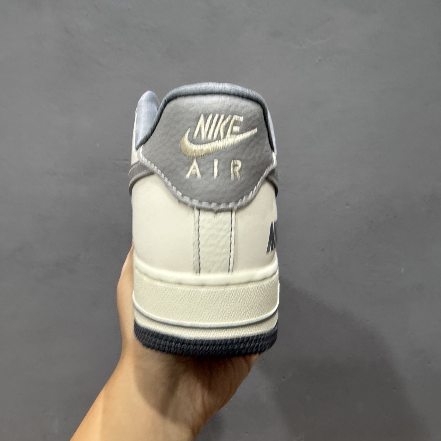 SC版 Nike Air Force 1 Low 07 白灰小钩 SC9207-534
