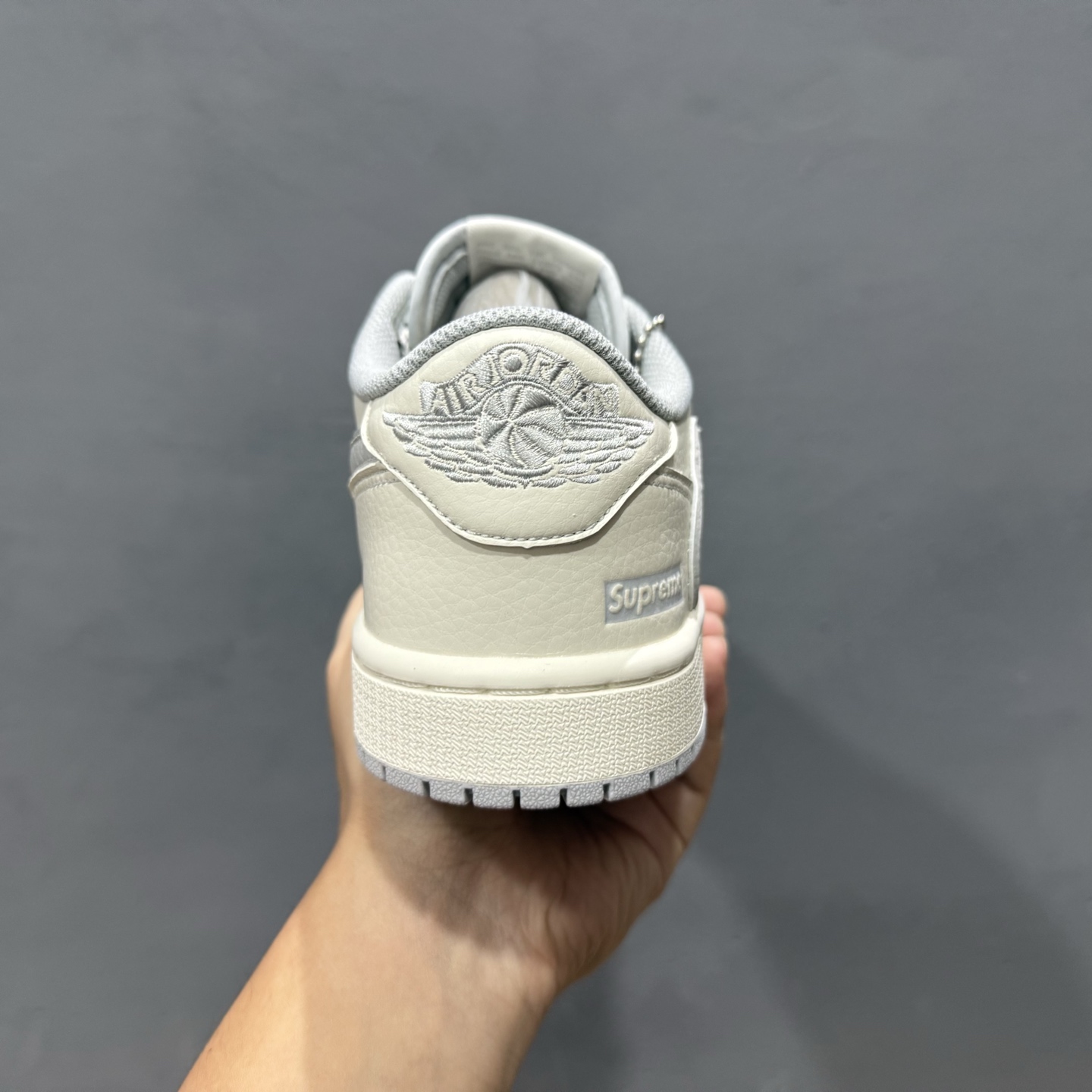 定制 Air Jordan 1 Low ow SP 米白灰 DH0223-332