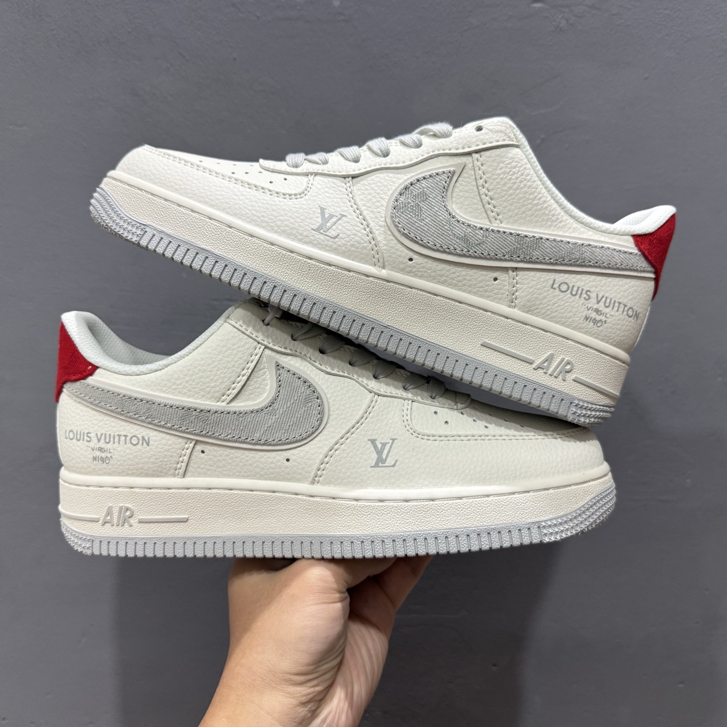 Nike Air Force 1'07 LV 联名 米白灰 XX3168-135