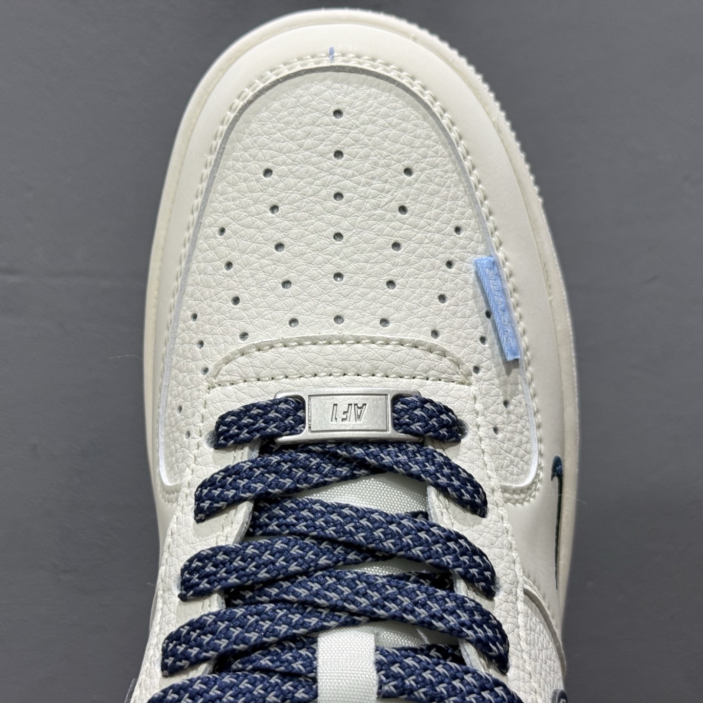 Nike Air Force 1'07 Supreme 联名 米白蓝 XS1958-565